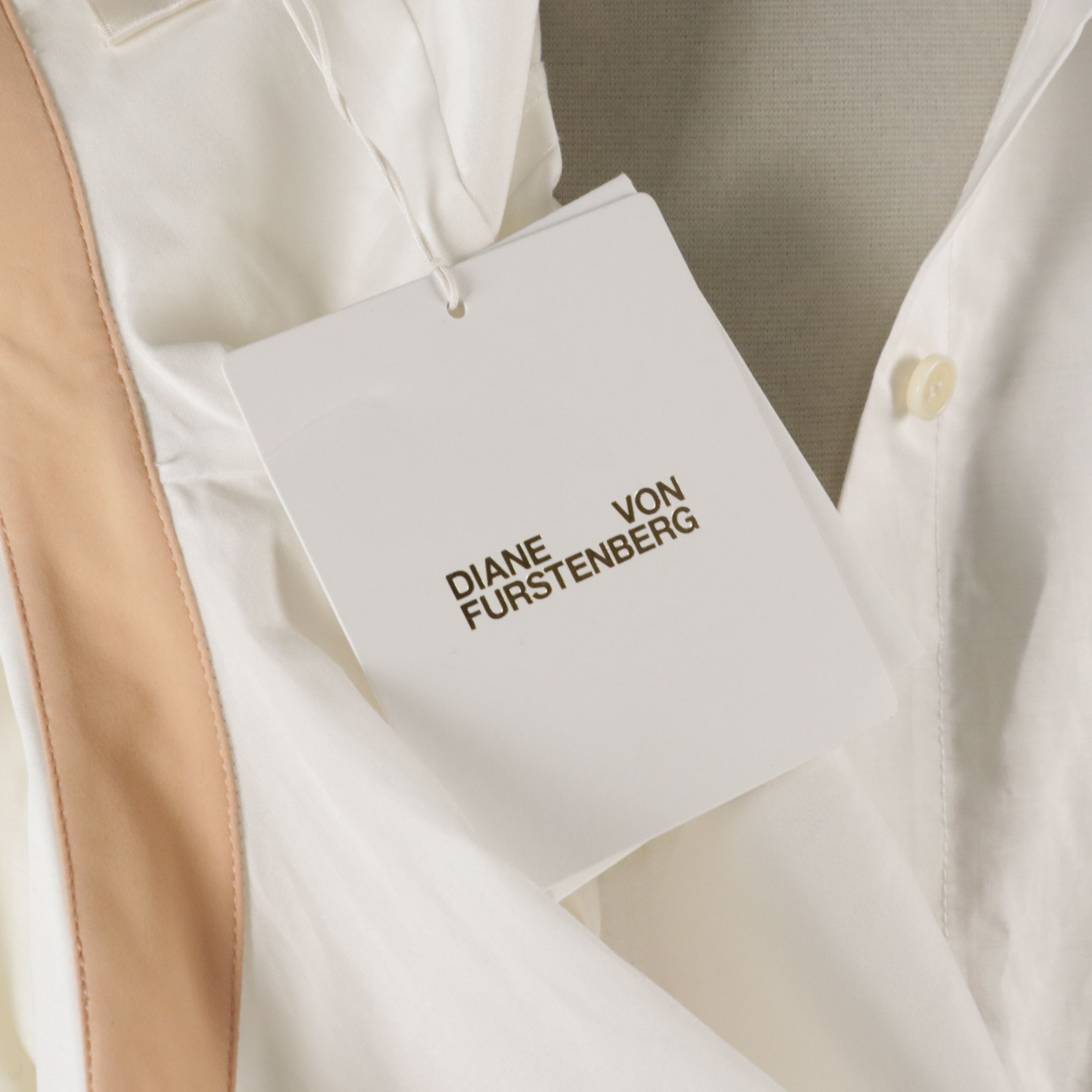 Diane Von Furstenberg Cotton Collared Shirt Dress, Lafayette 148 "Melba" Dress