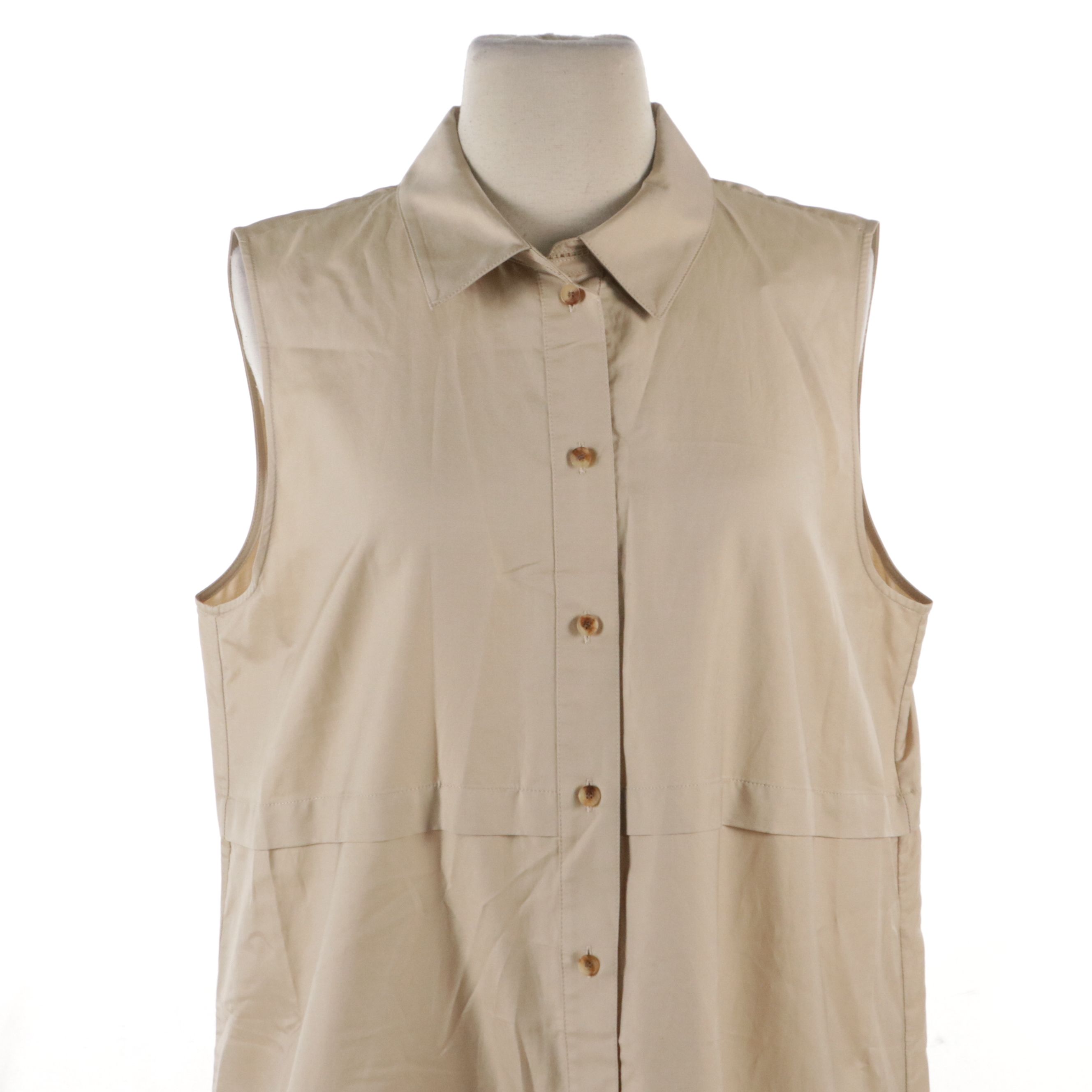 Diane Von Furstenberg Cotton Collared Shirt Dress, Lafayette 148 "Melba" Dress