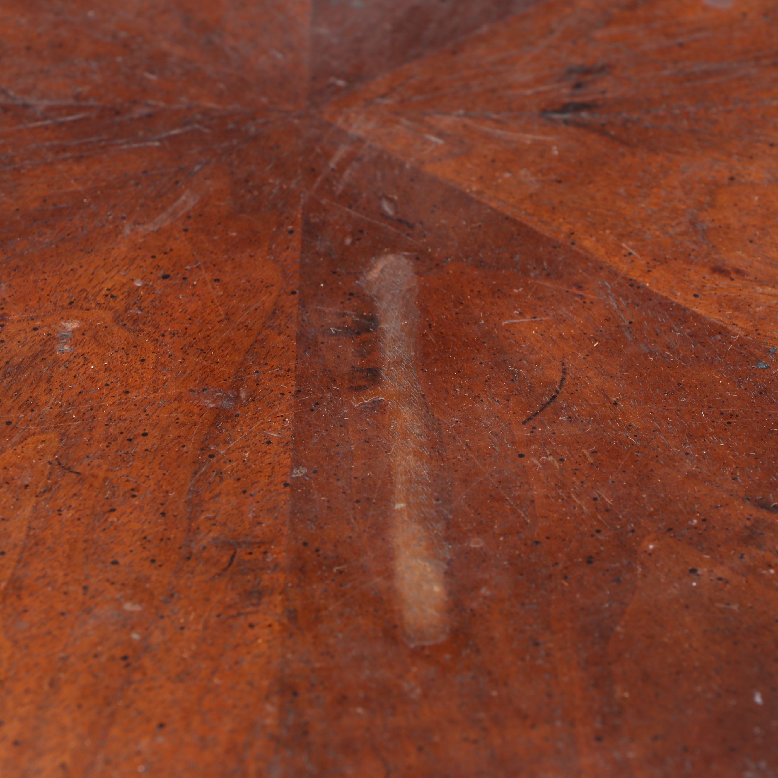 Campaign Style Cabinet with Reeded Door, Late 20th Century