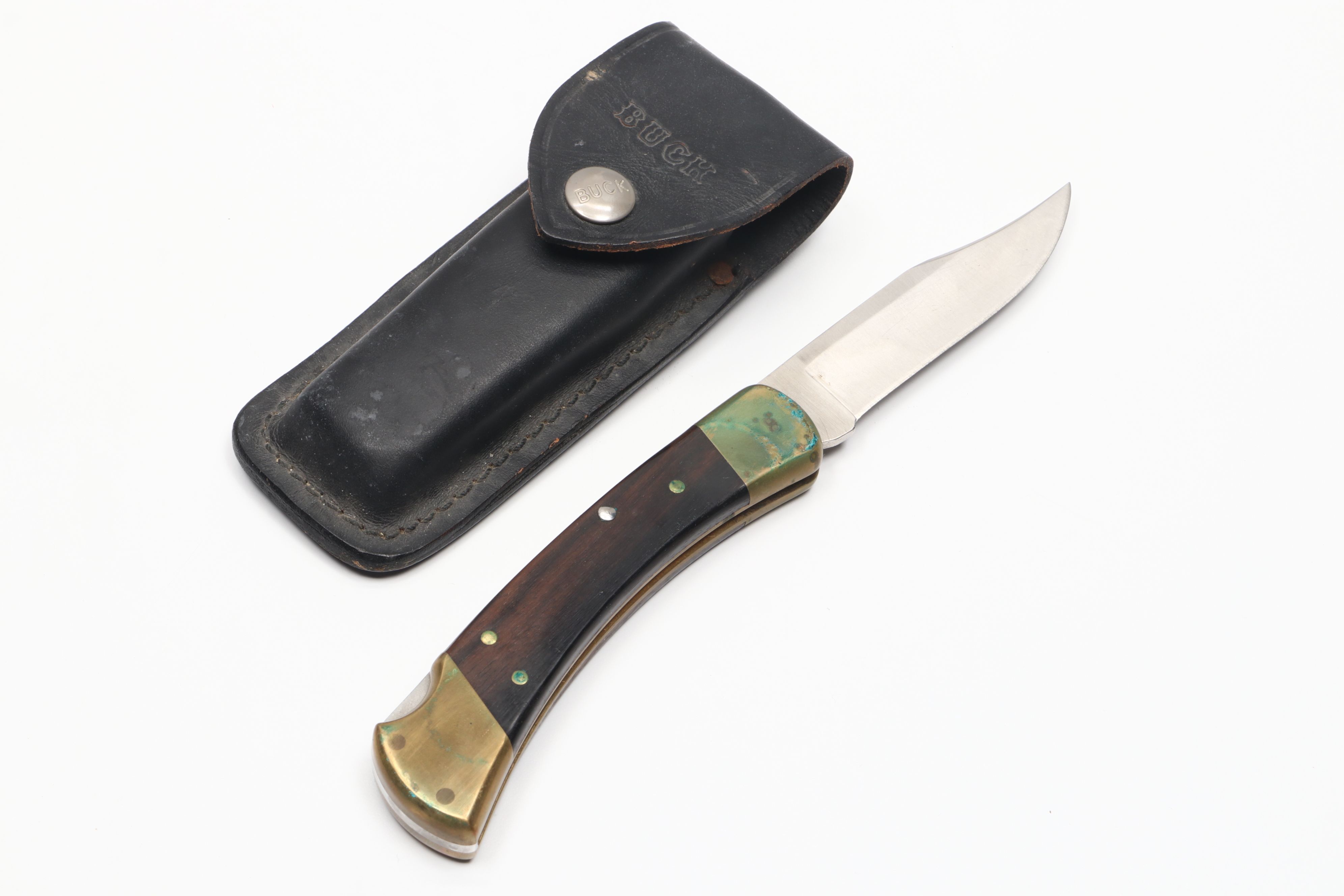 M. Hohner "Marine Band" Harmonica with Buck, Case and Other Folding Knives