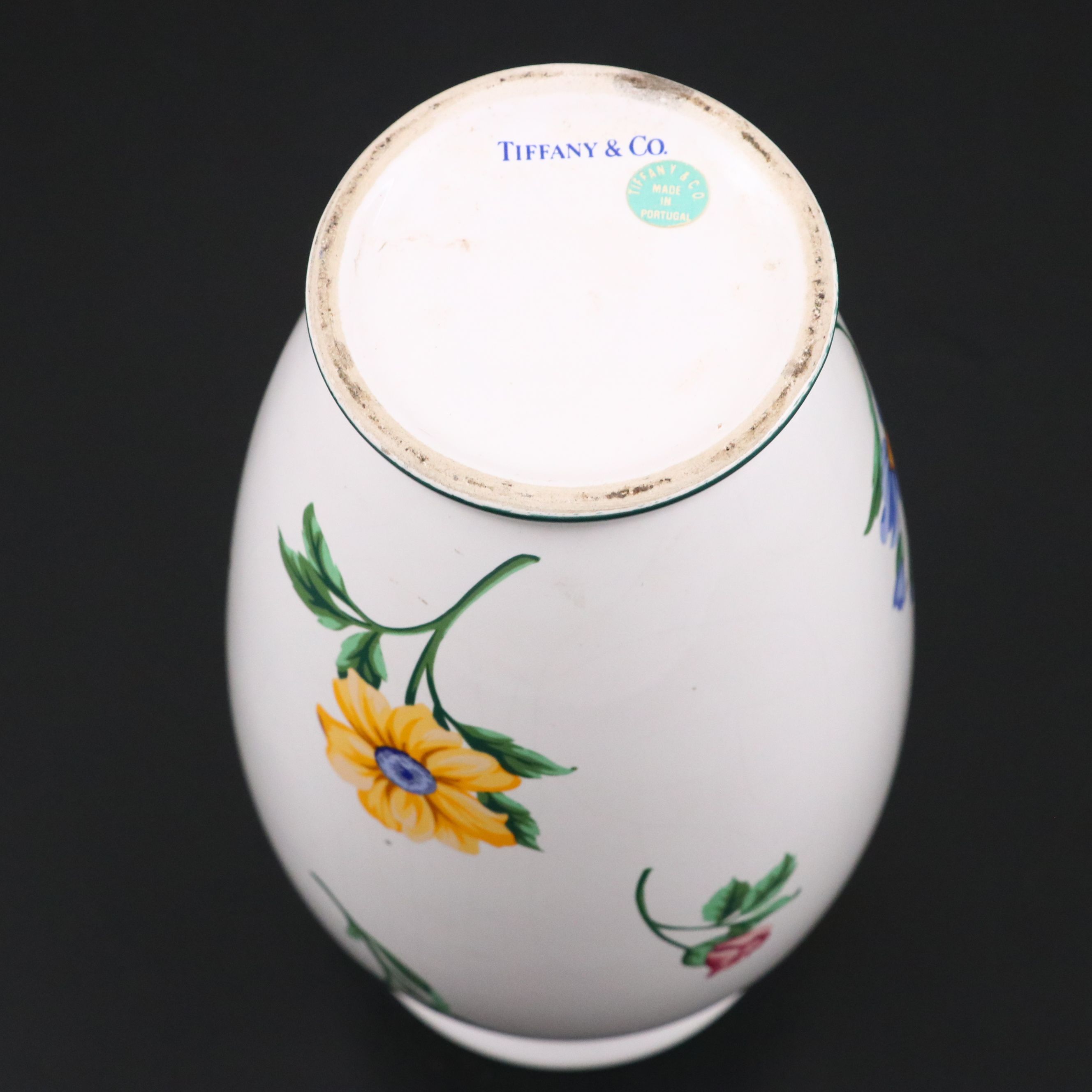Tiffany & Co. "Sintra" Portuguese Porcelain Vase