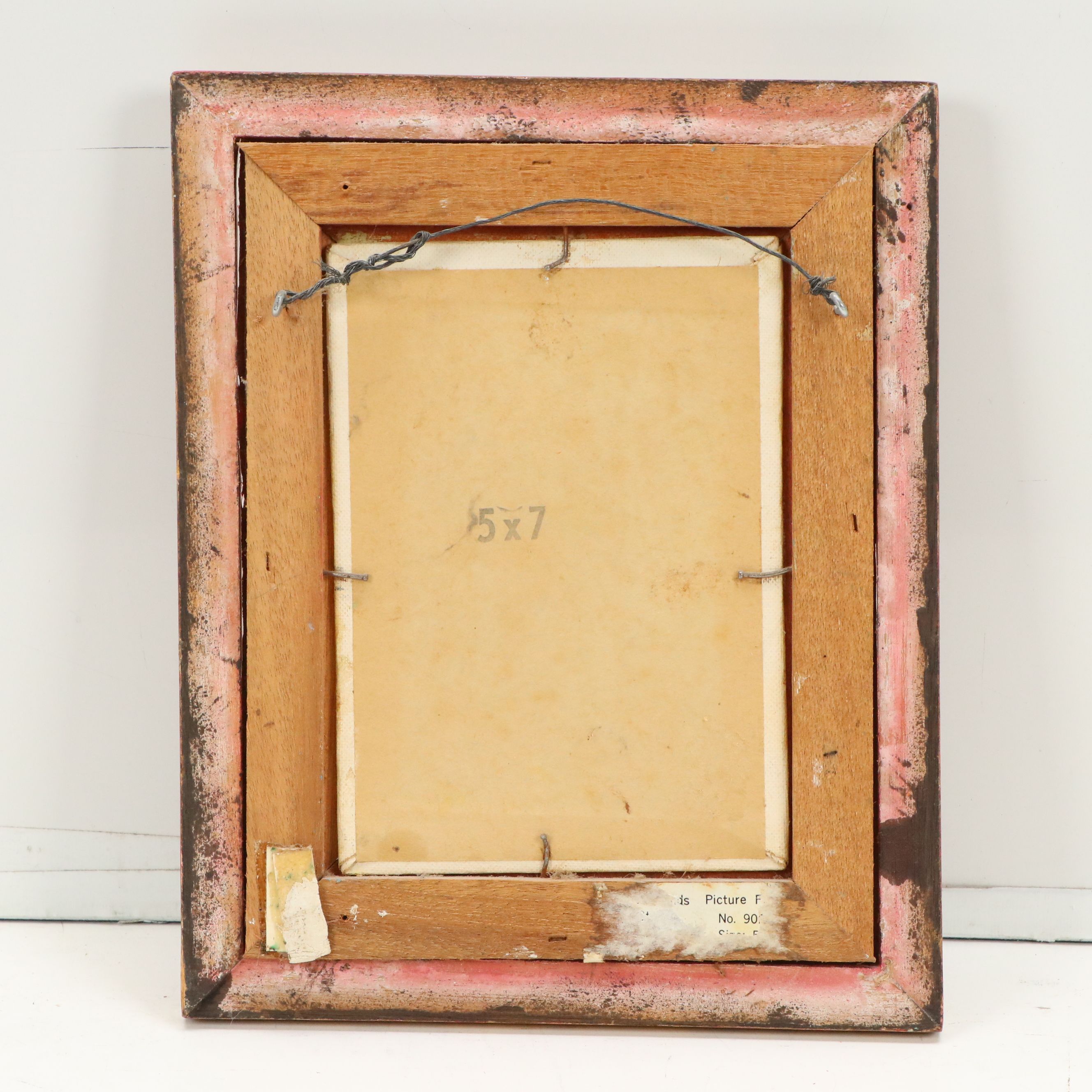 Mabel Nelson Oil Painting of Desert Landscape, Late 20th Century