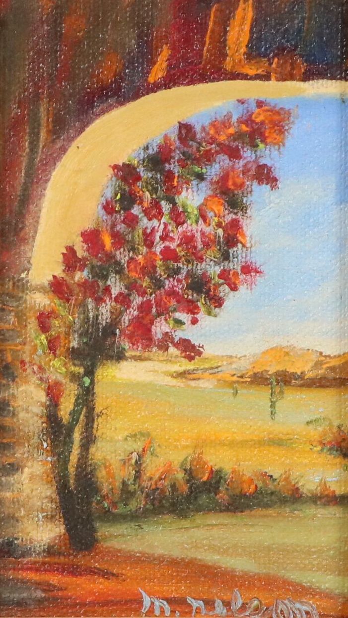 Mabel Nelson Oil Paintings of Southwestern Landscapes, Late 20th Century