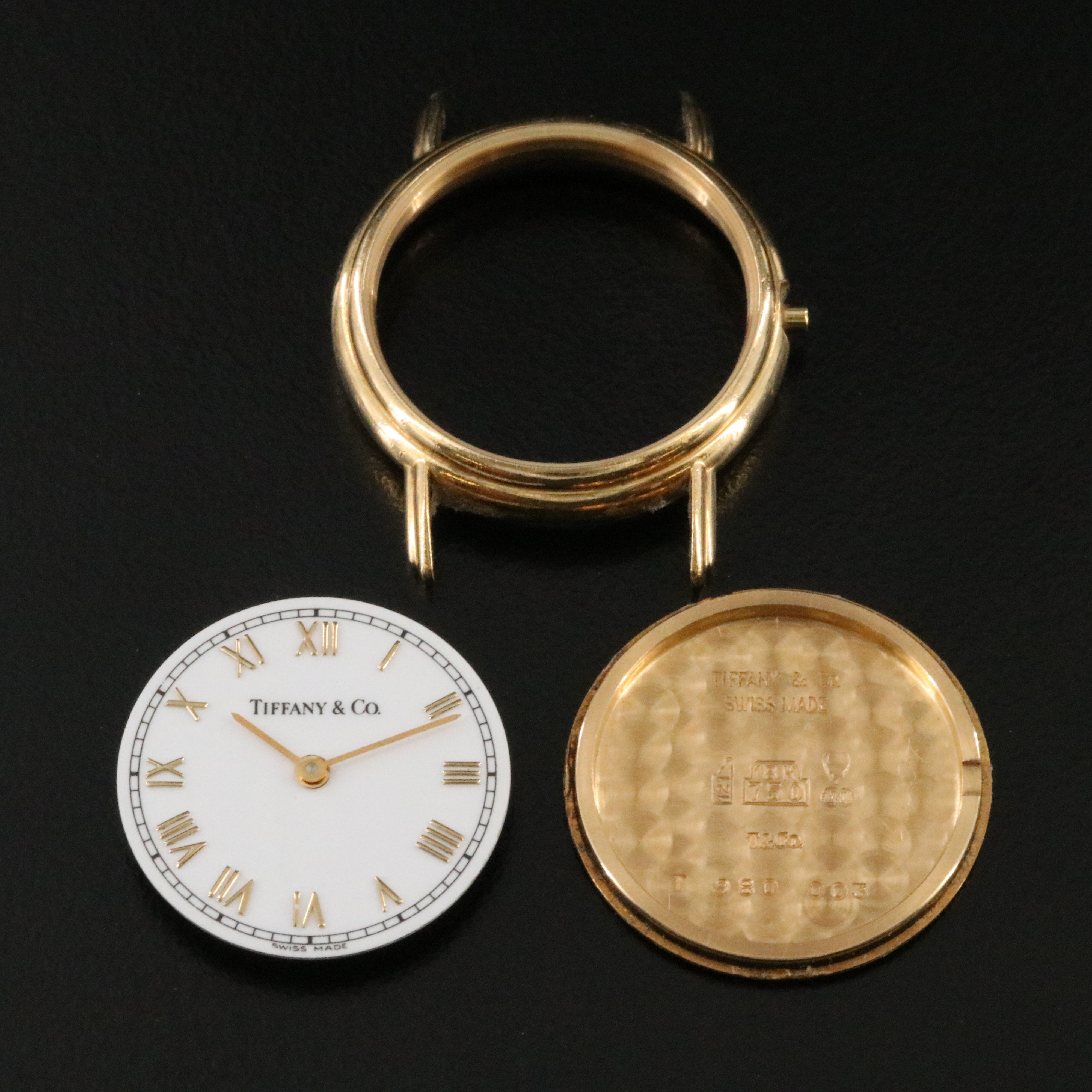 Tiffany & Co. Classic L253 18K Watch Parts