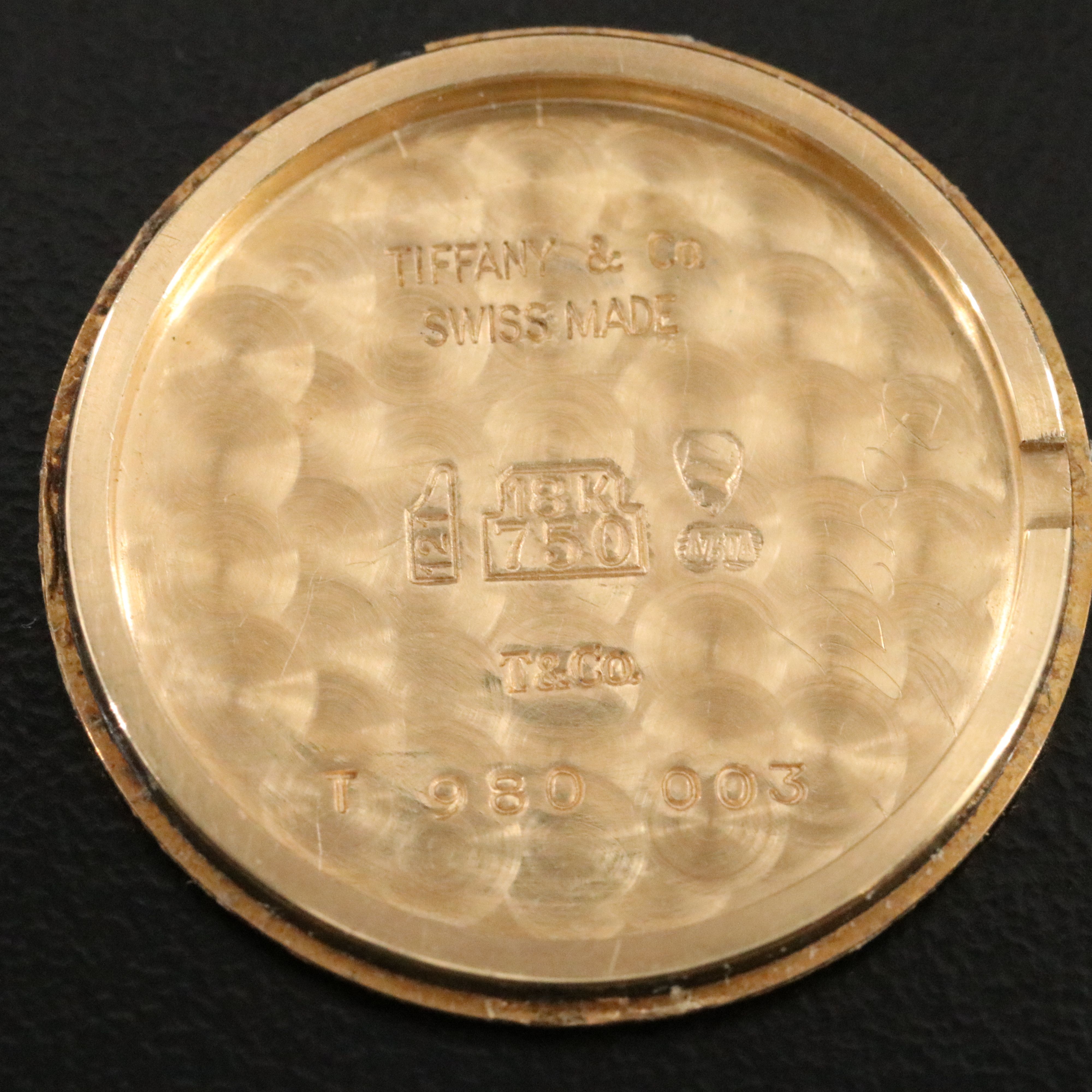 Tiffany & Co. Classic L253 18K Watch Parts