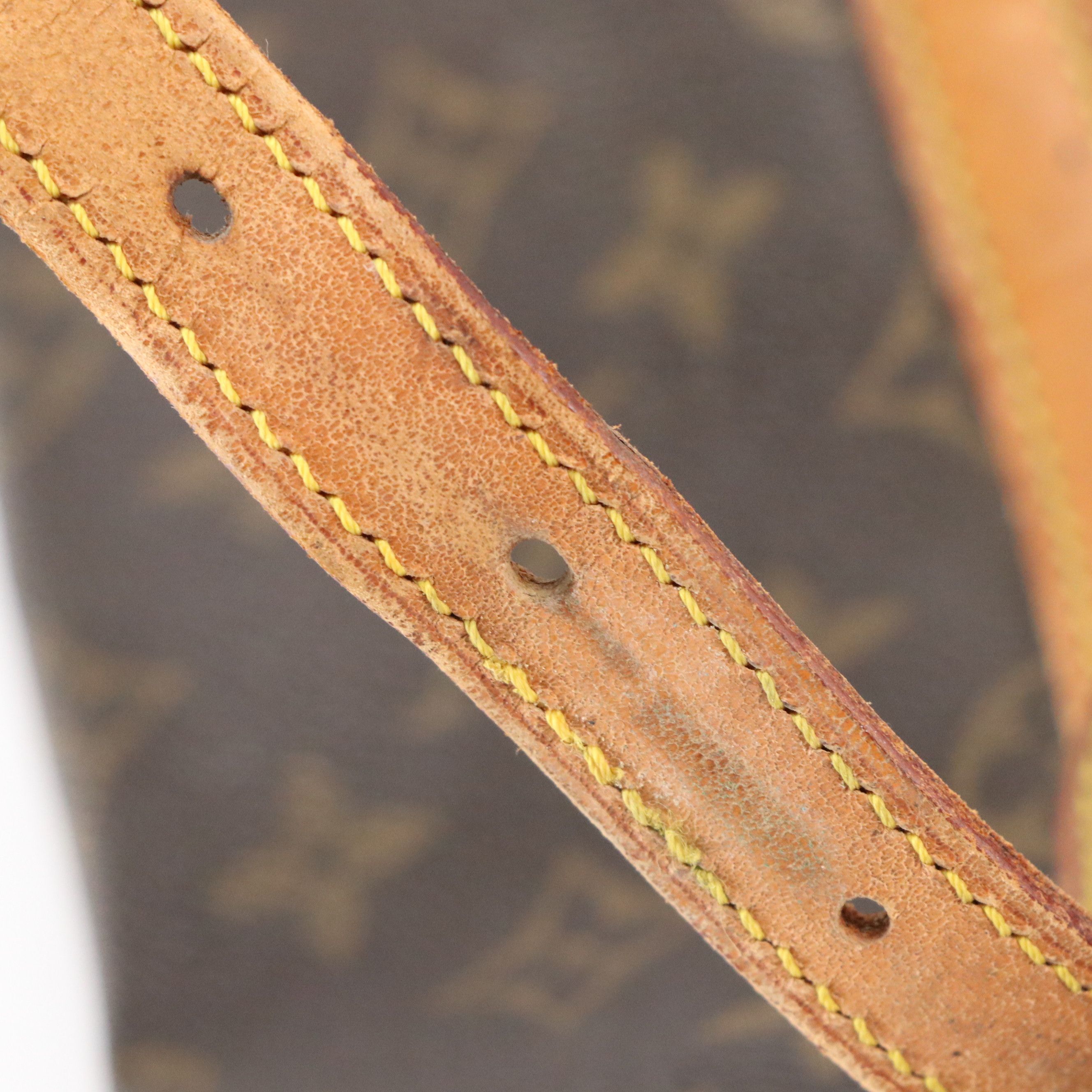 Louis Vuitton Bucket Bag GM in Monogram Canvas and Vachetta Leather