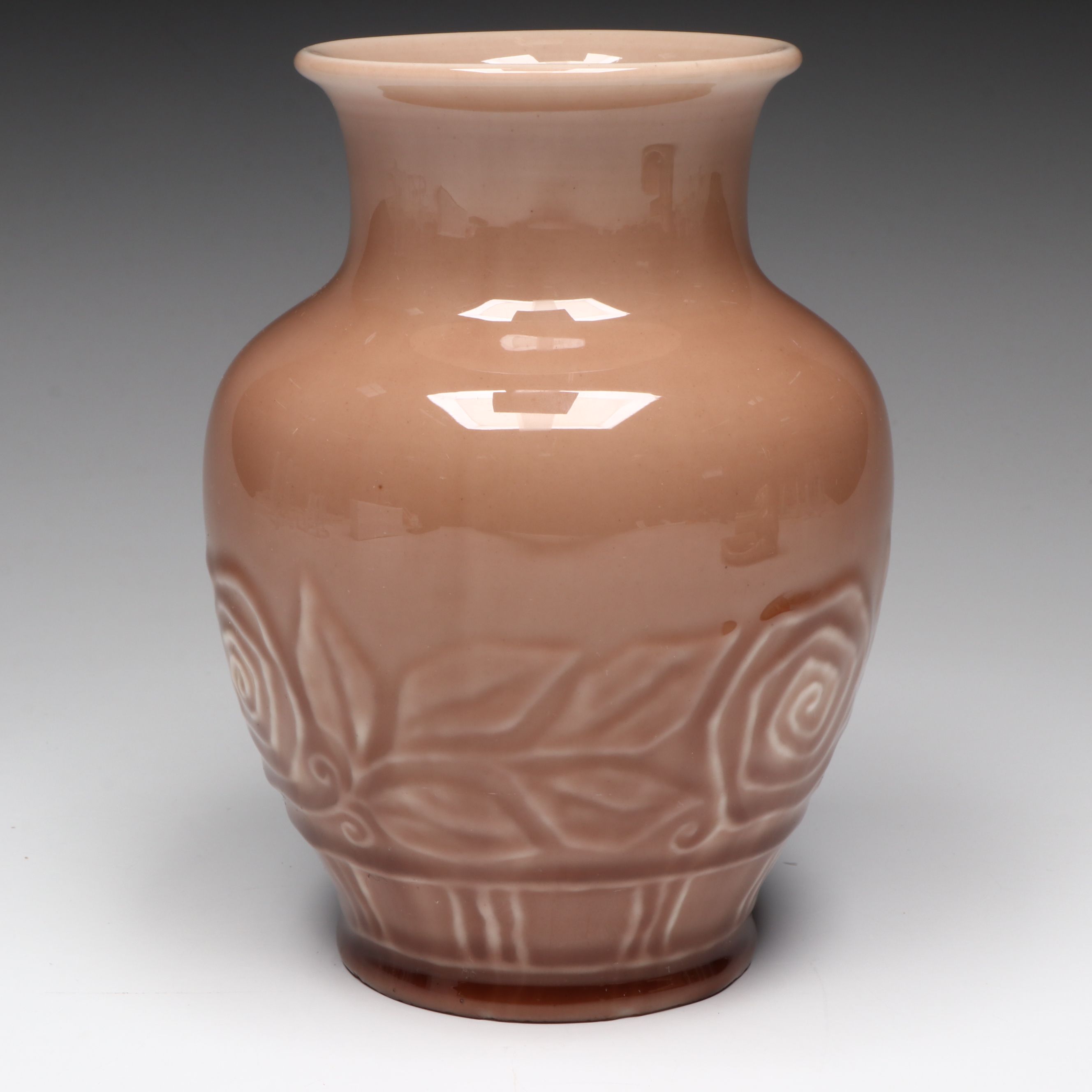 Rookwood Pottery Owl Bowl, Floral Box, and Base, 1944-1946