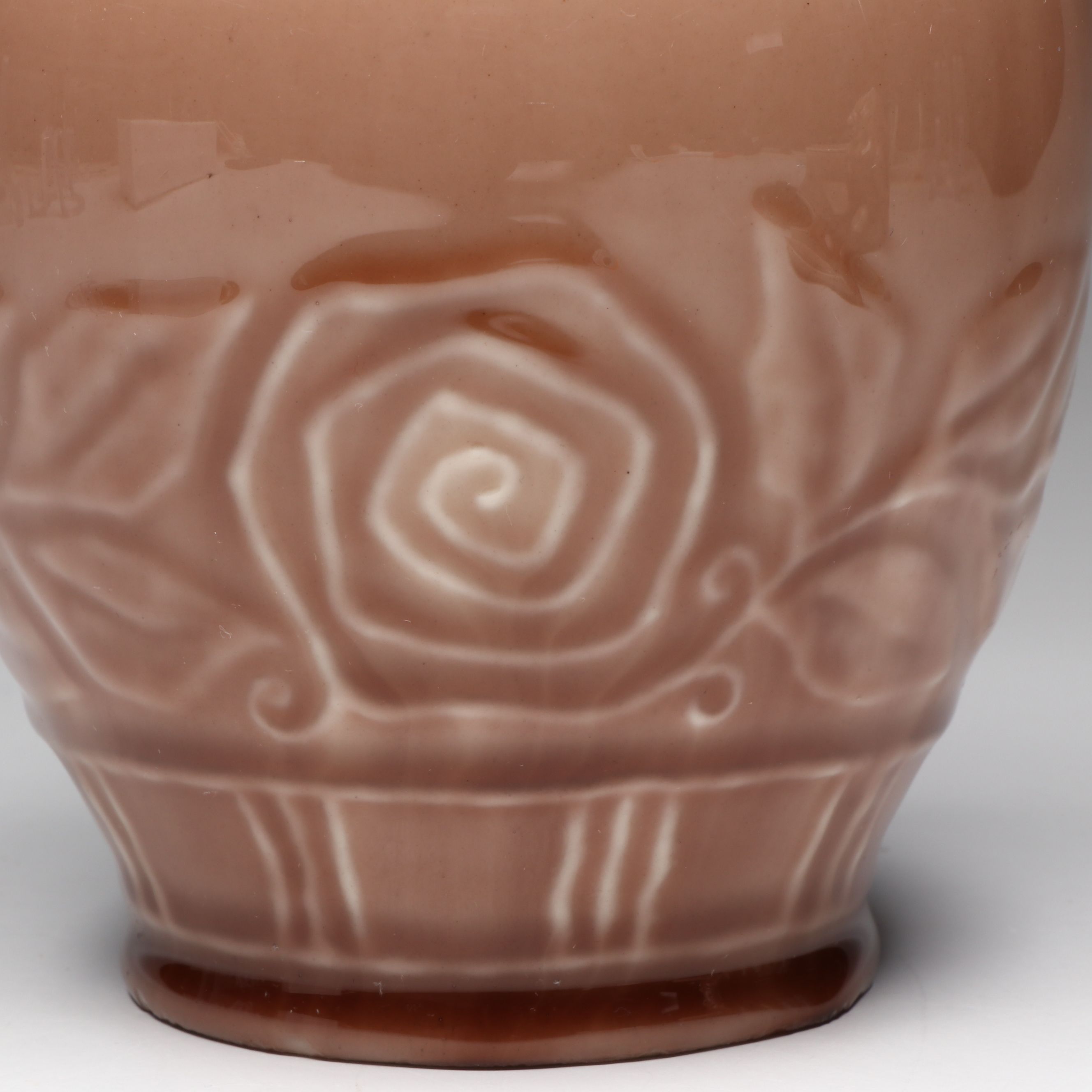 Rookwood Pottery Owl Bowl, Floral Box, and Base, 1944-1946