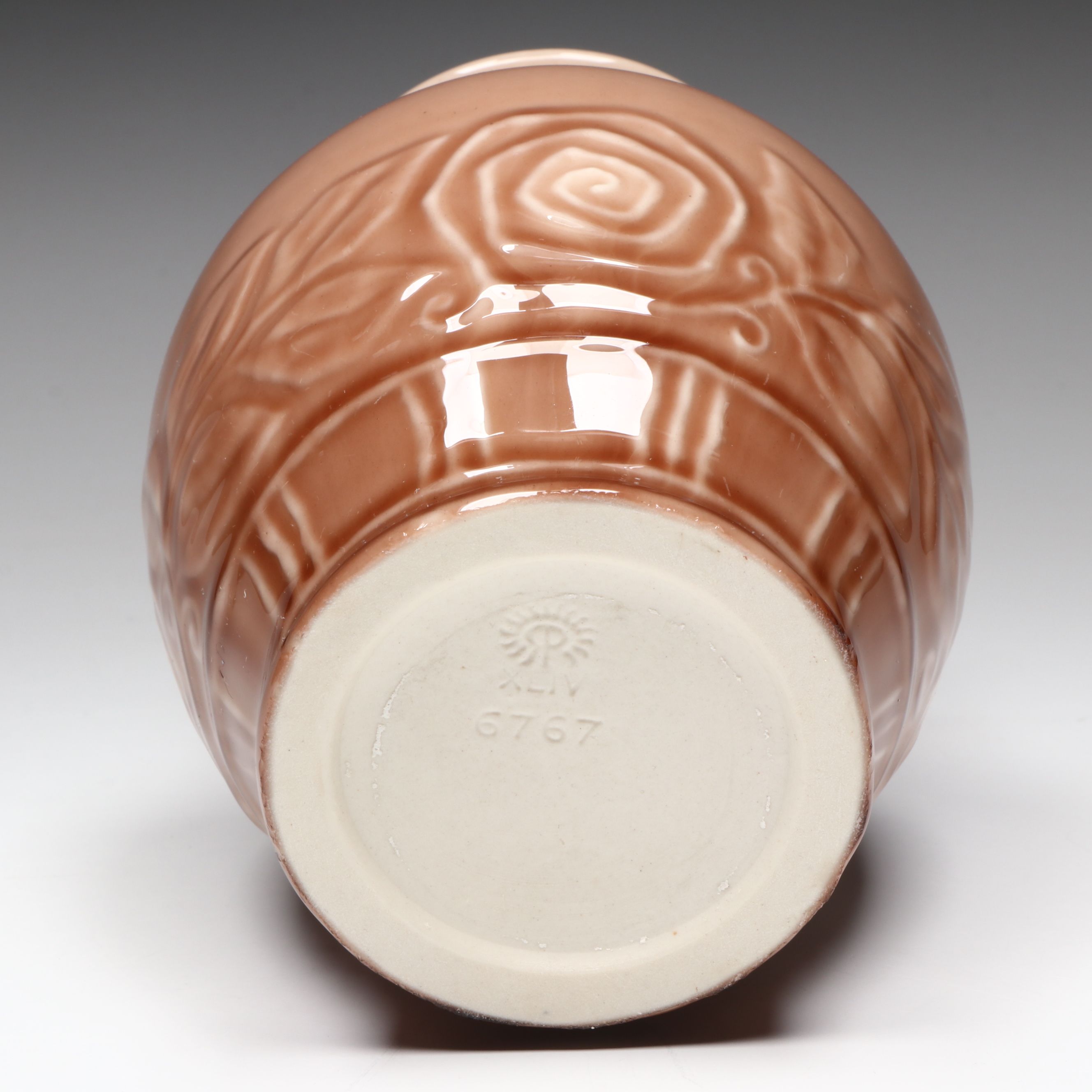 Rookwood Pottery Owl Bowl, Floral Box, and Base, 1944-1946