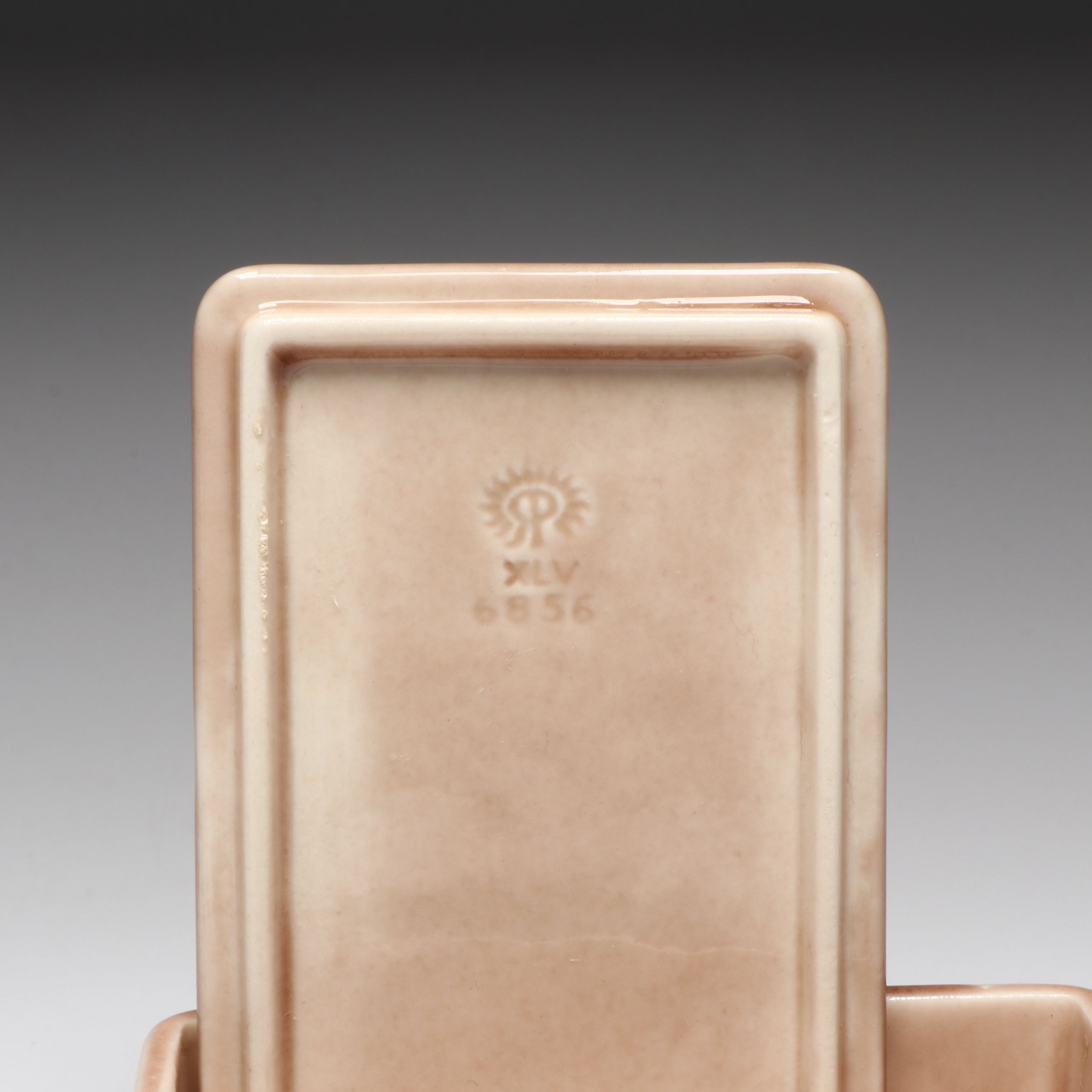 Rookwood Pottery Owl Bowl, Floral Box, and Base, 1944-1946