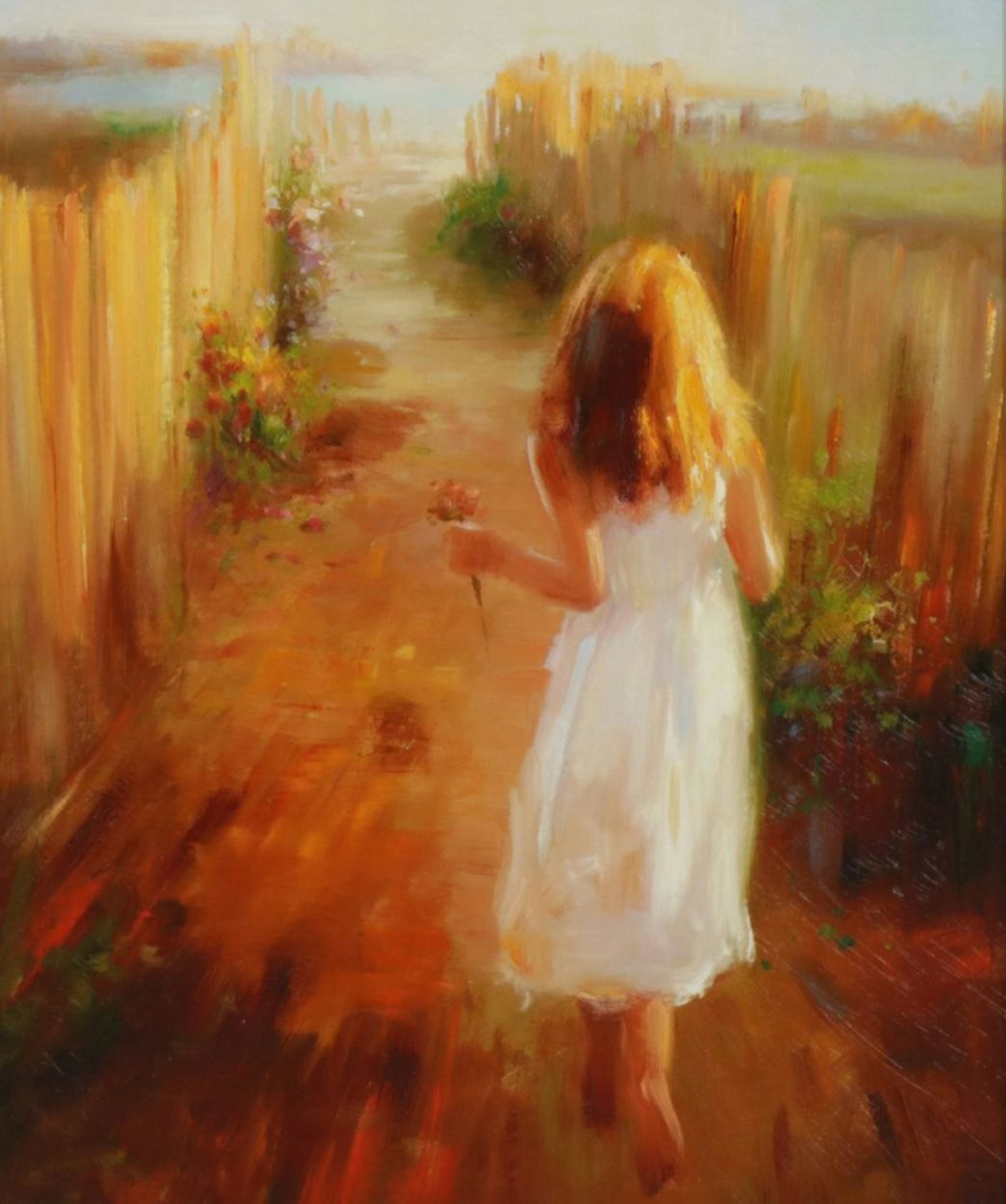 Prestige Arts Giclée "Summer Stroll", Early 21st Century