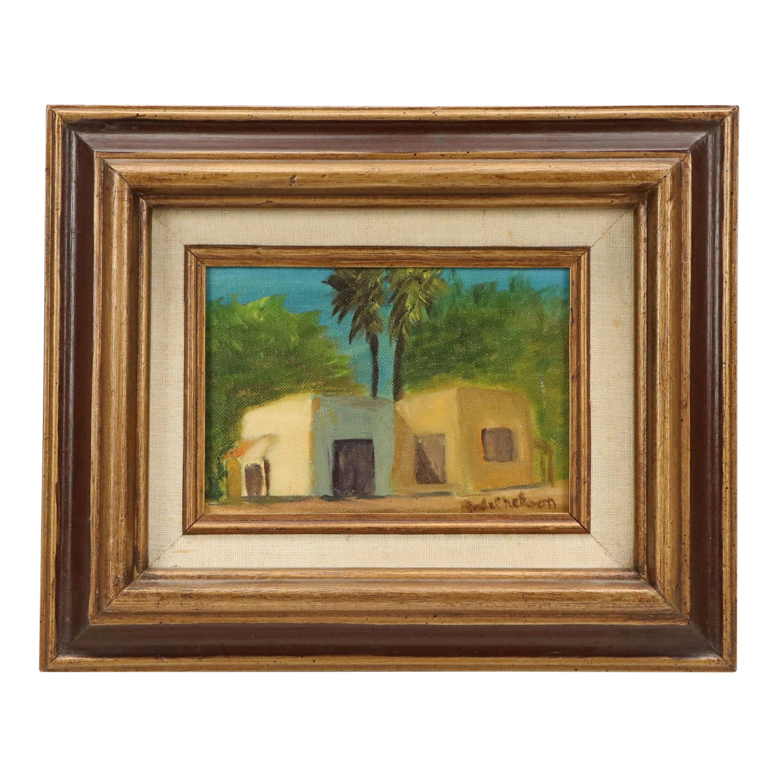 Mabel Nelson Oil Painting "Still Life," Late 20th Century