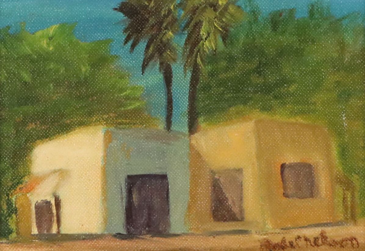 Mabel Nelson Oil Painting "Still Life," Late 20th Century