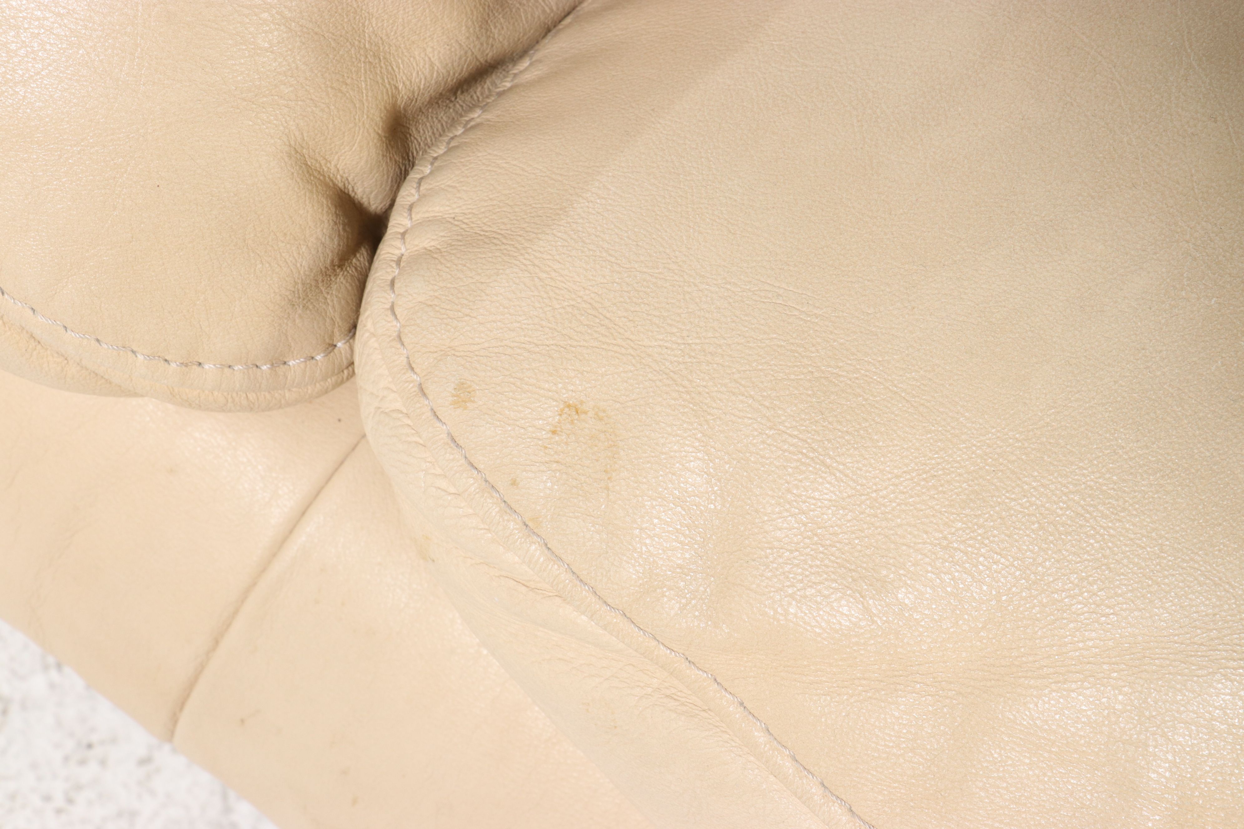 Natuzzi Editions "Vincenzo" Italian Leather Loveseat