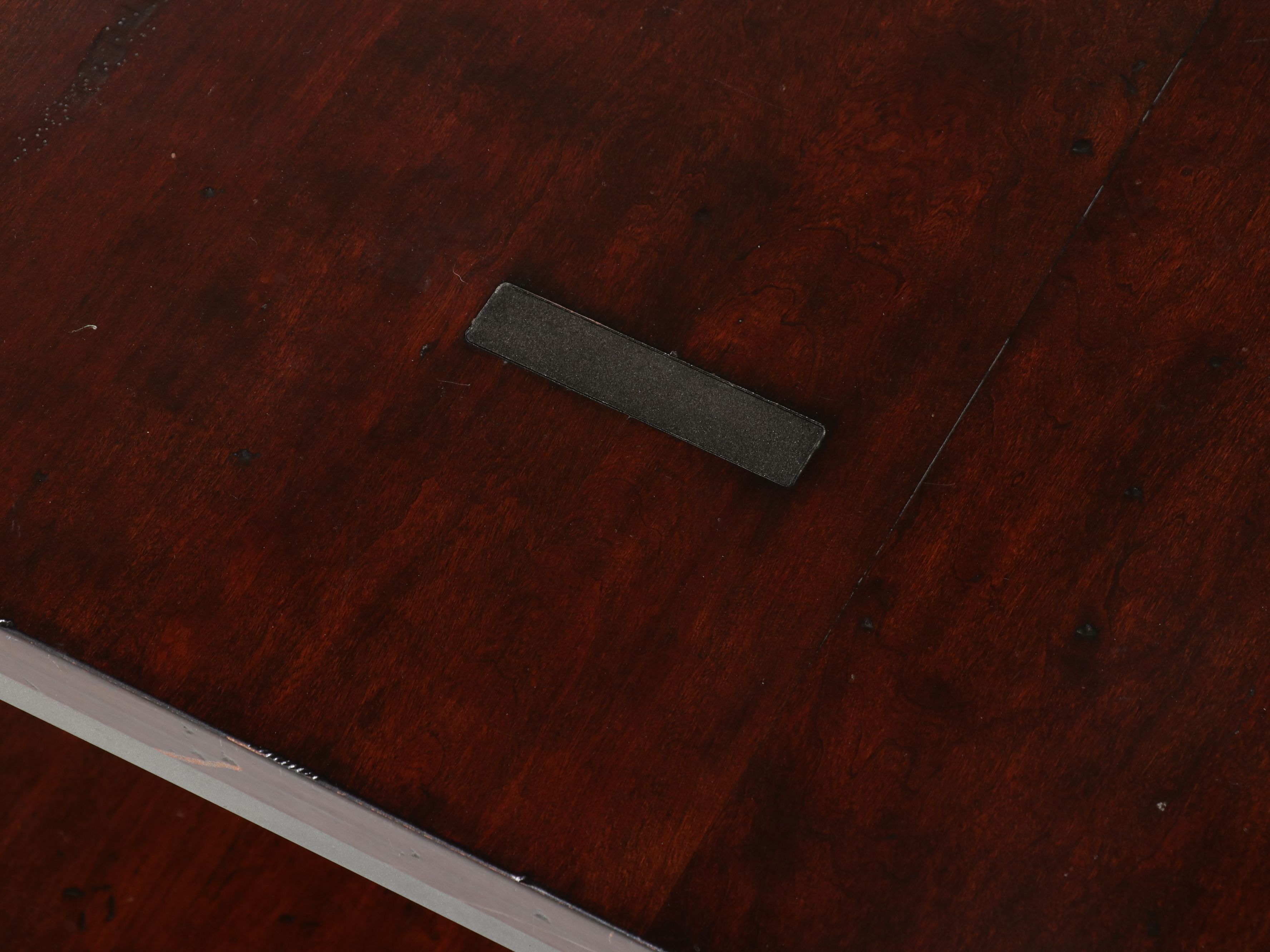 Industrial Modern Wood and Metal Three-Piece Coffee and Side Table Set