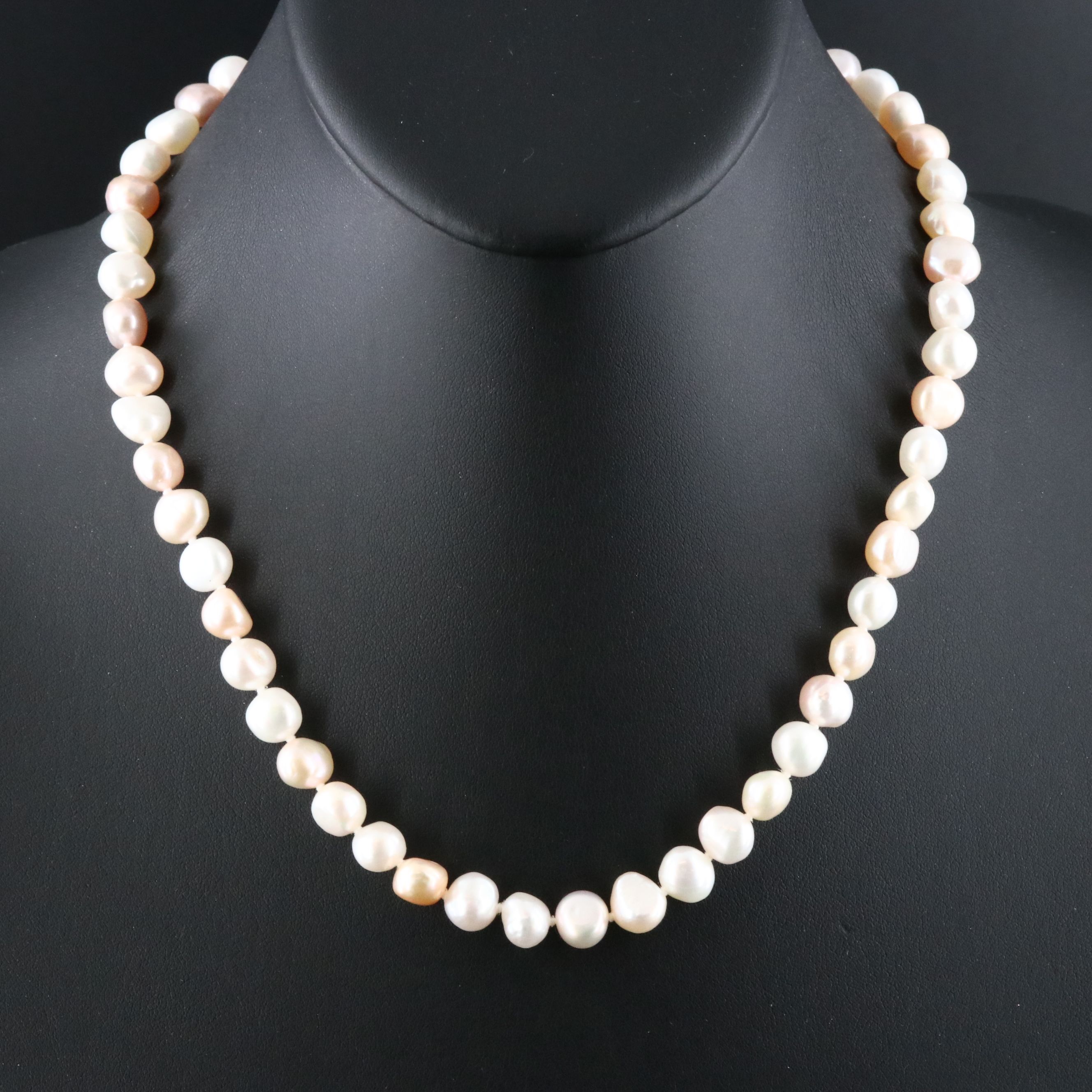 Sterling Pearl Necklace