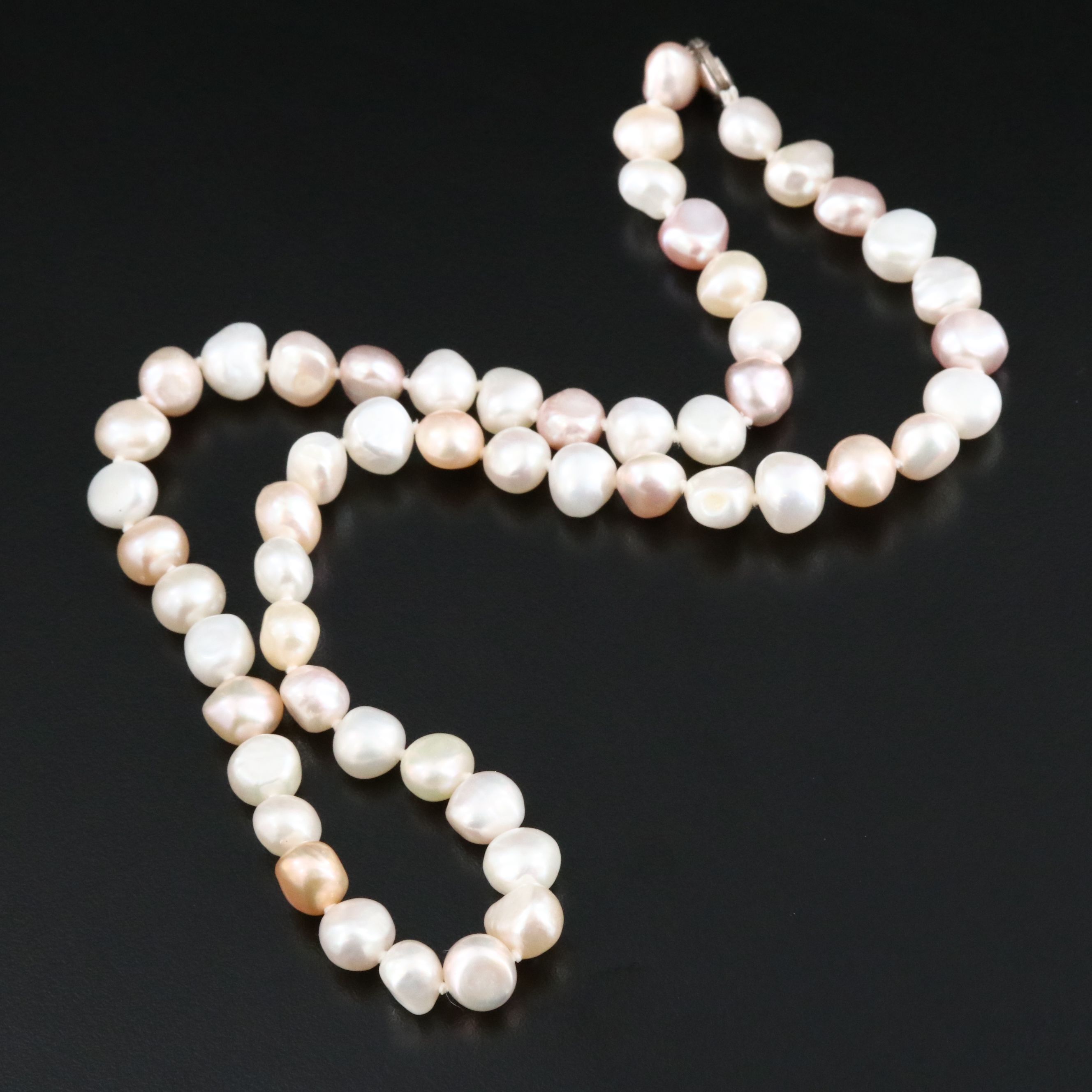 Sterling Pearl Necklace