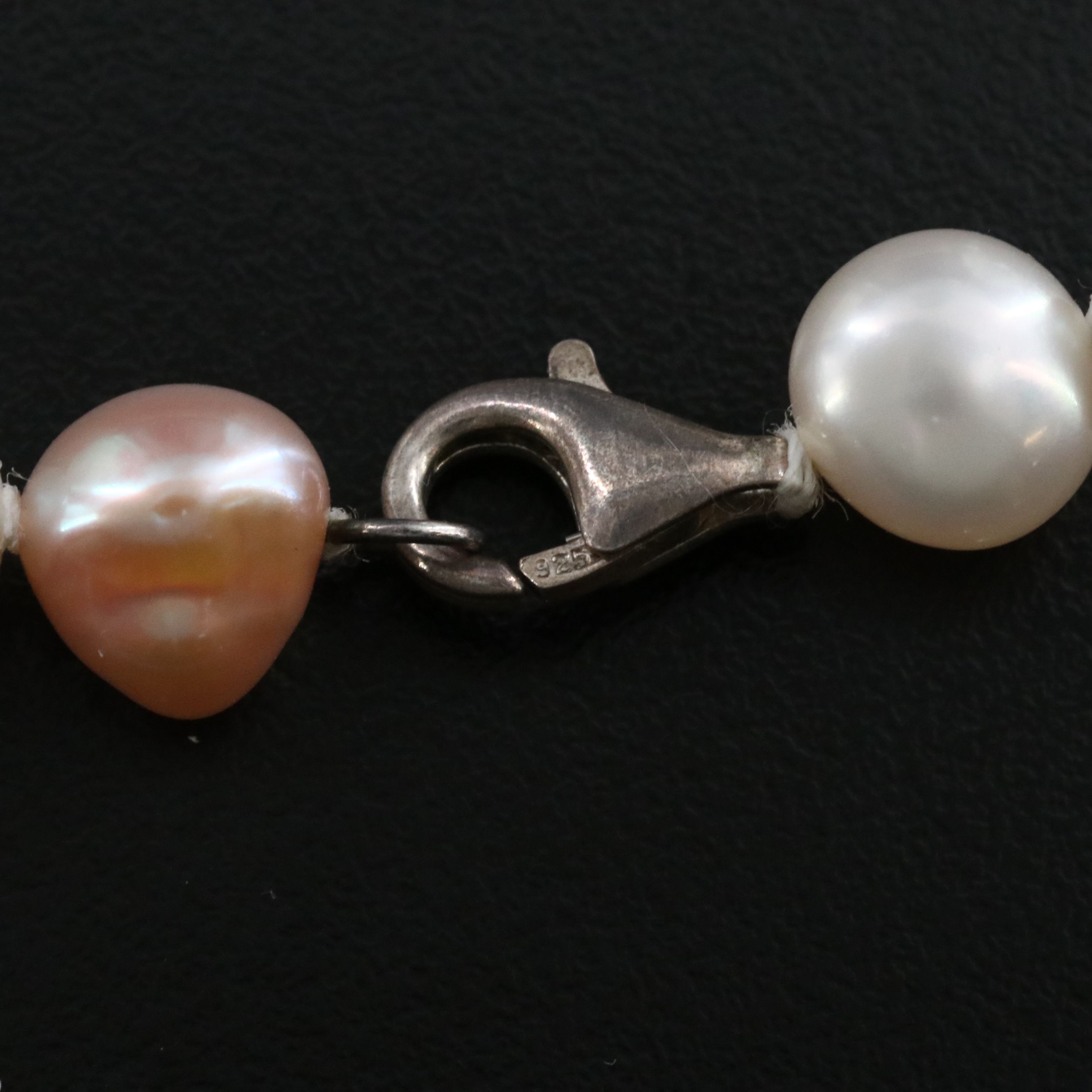 Sterling Pearl Necklace