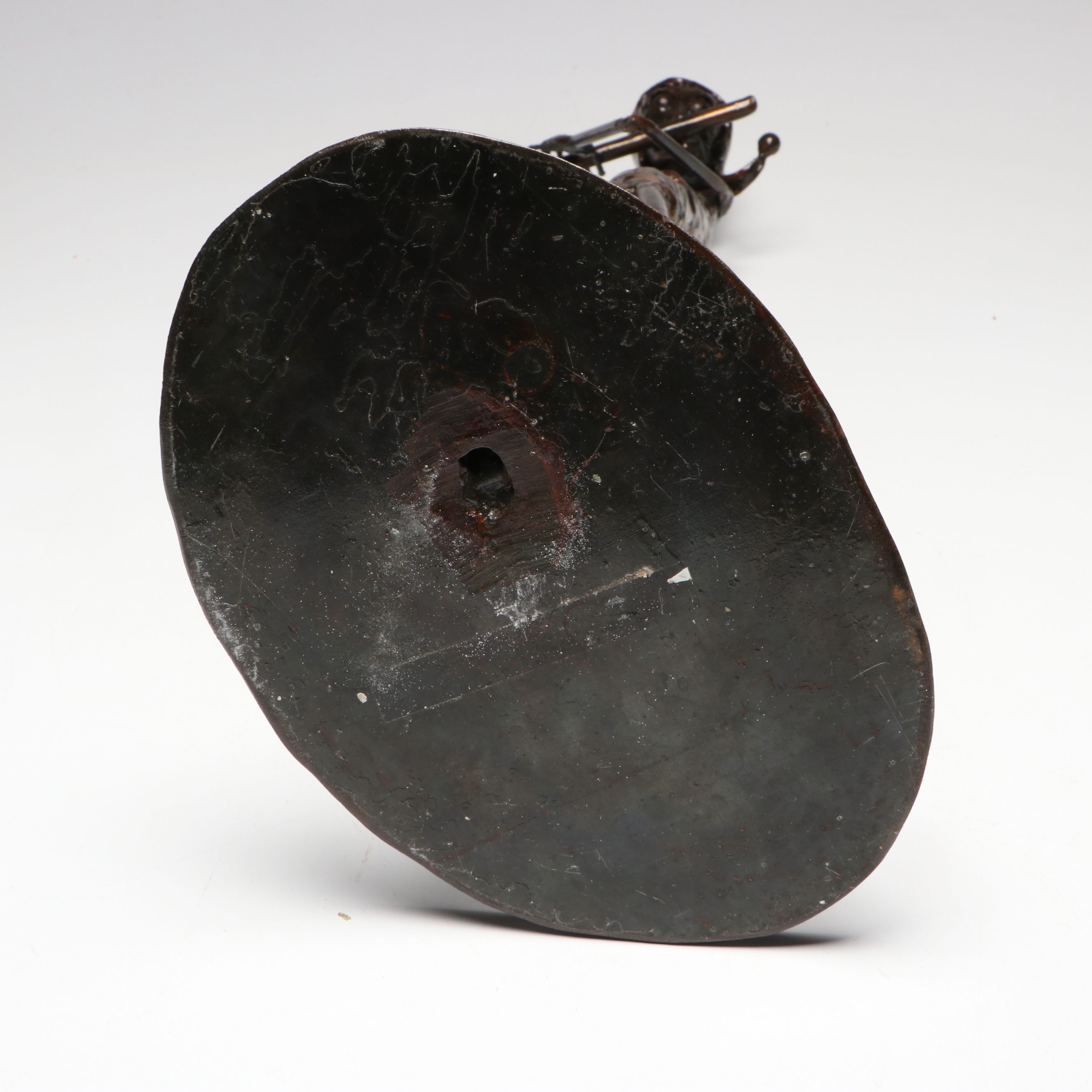 William Wessel "Fool's Song" Bronze Figural Sculpture, Late 20th/Early 21st C.