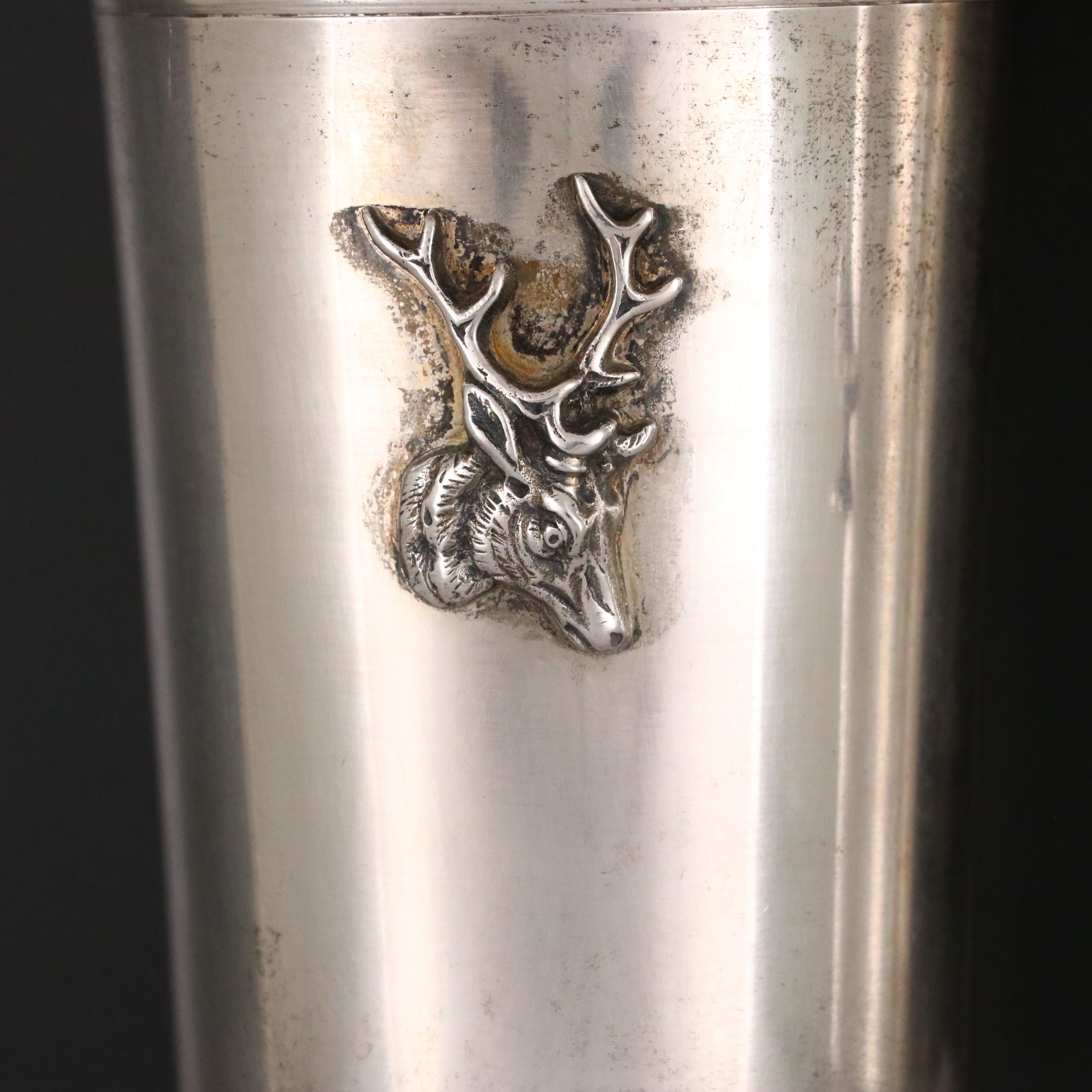Gucci 800 Silver Wildlife Julep Cups, Late 20th Century