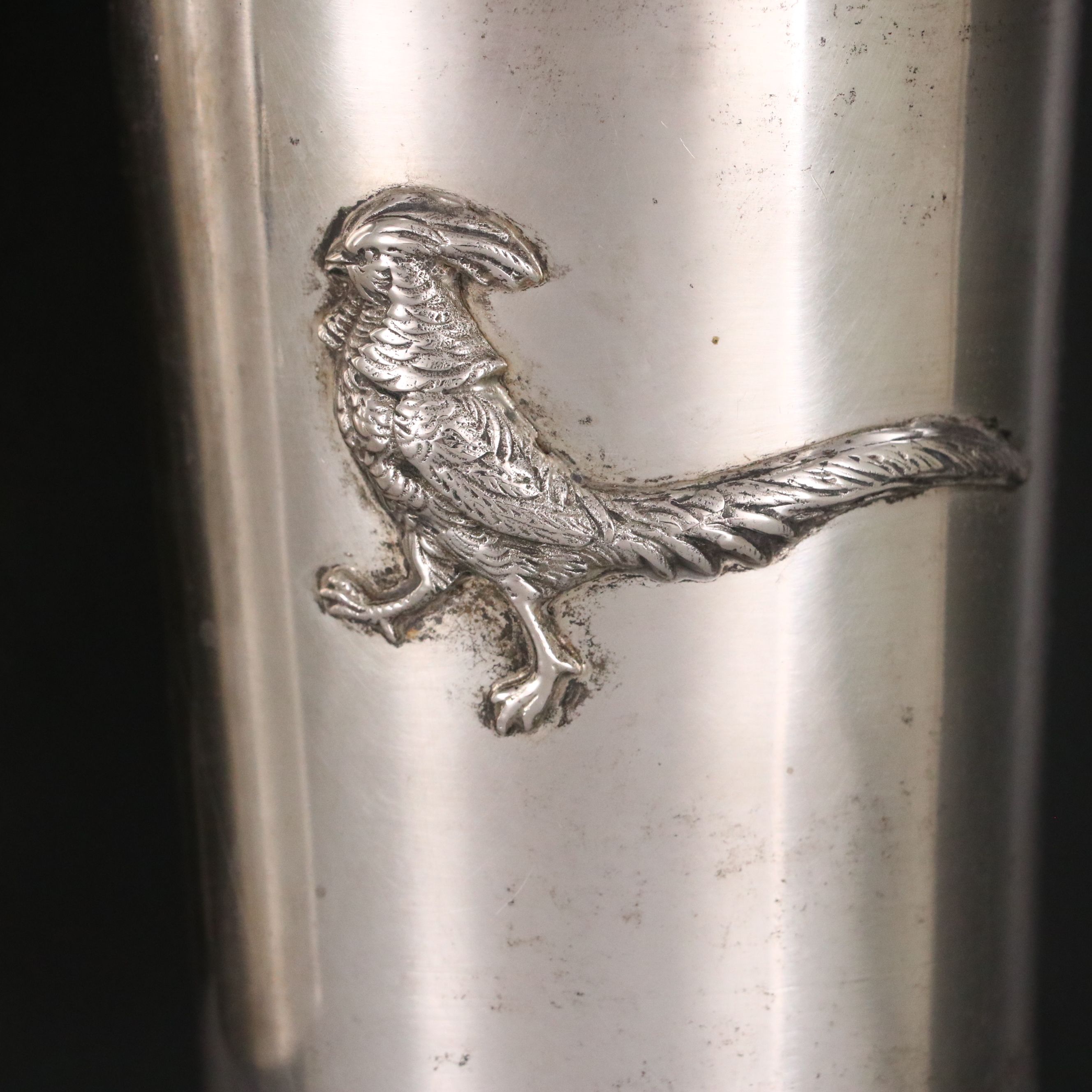 Gucci 800 Silver Wildlife Julep Cups, Late 20th Century