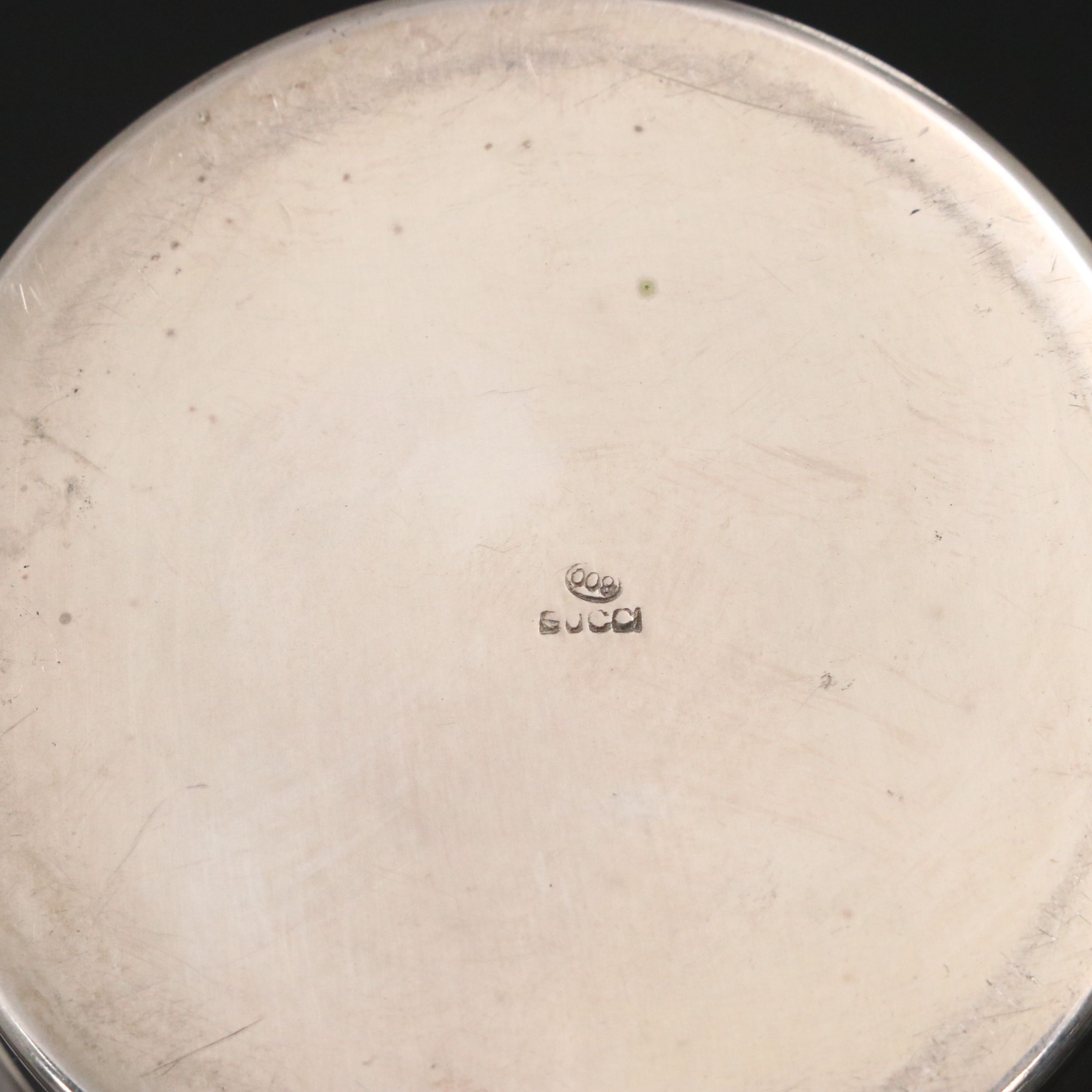 Gucci 800 Silver Wildlife Julep Cups, Late 20th Century