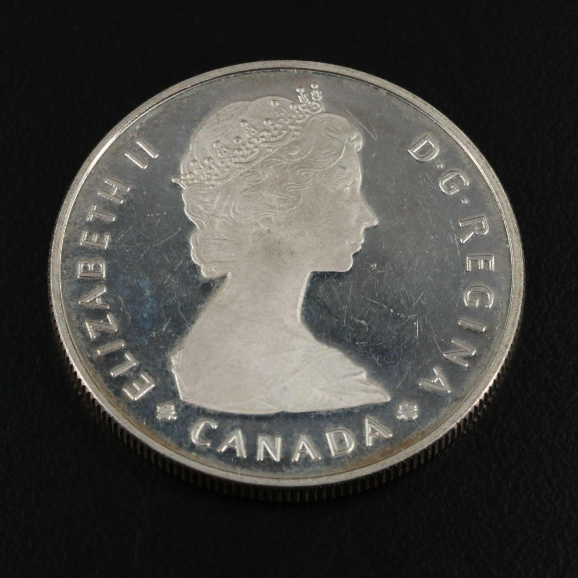 1985 Canada National Parks Commemorative Proof Silver Dollar
