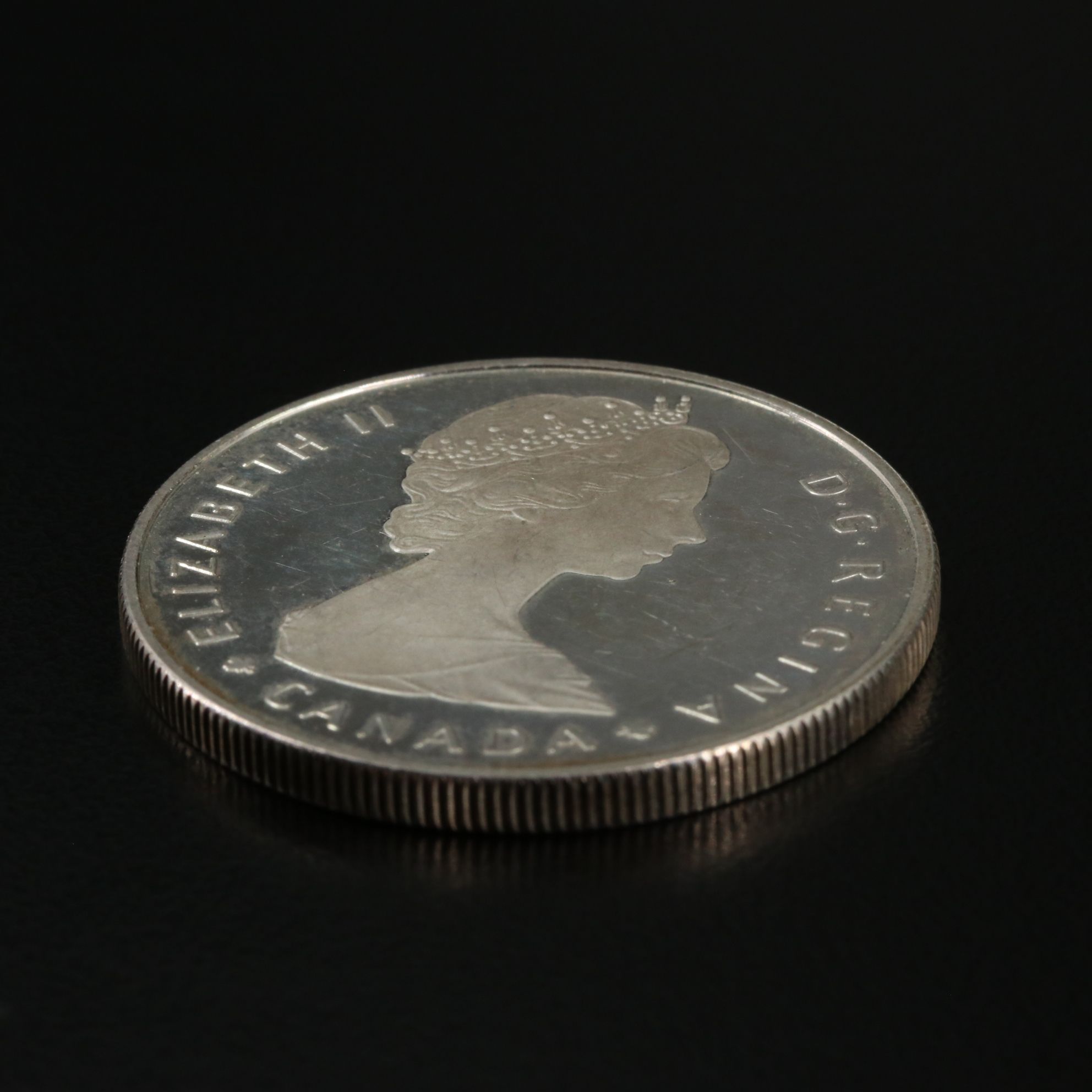 1985 Canada National Parks Commemorative Proof Silver Dollar