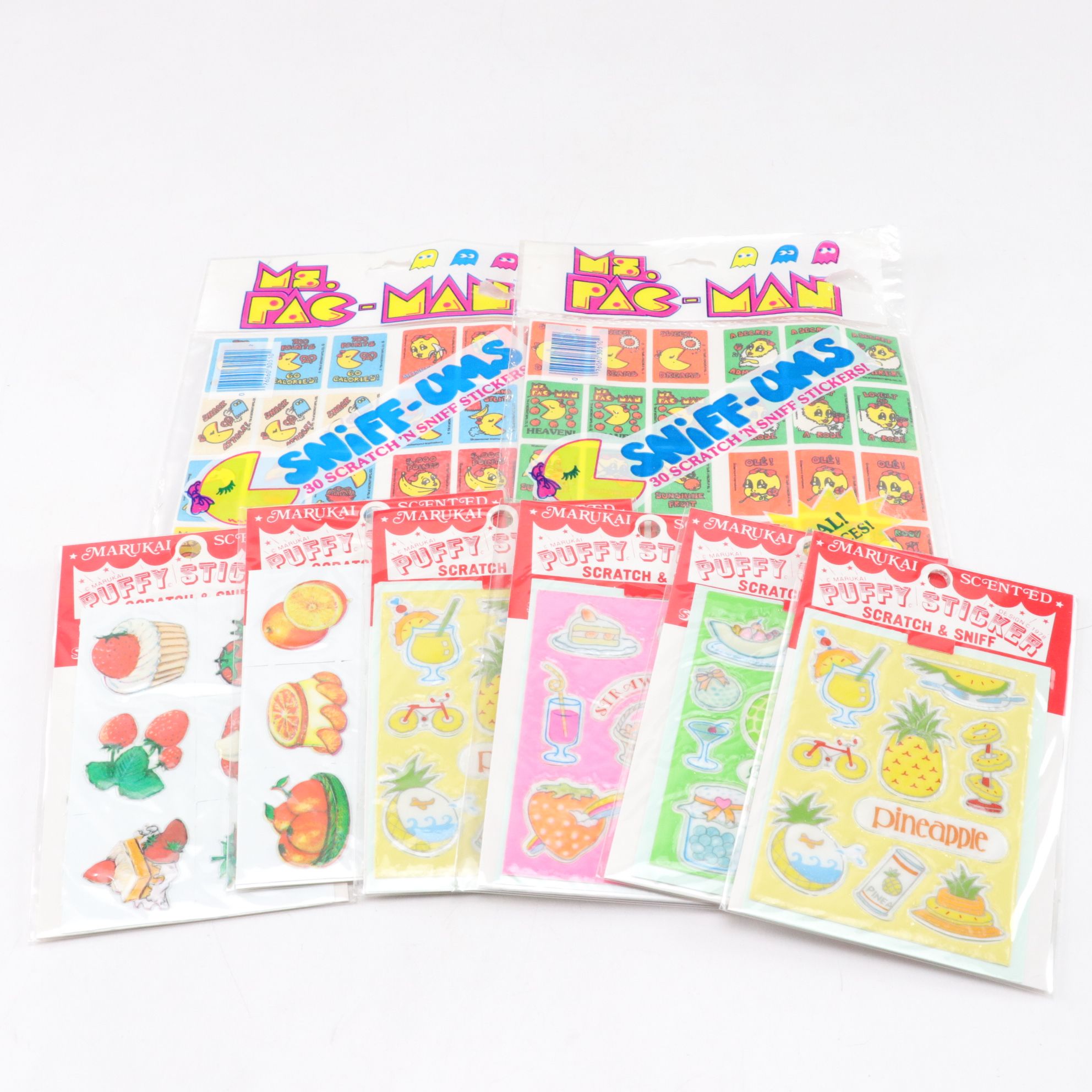 1980s "Scratch and Sniff" Scented Stickers with Collector's Guidebook and More