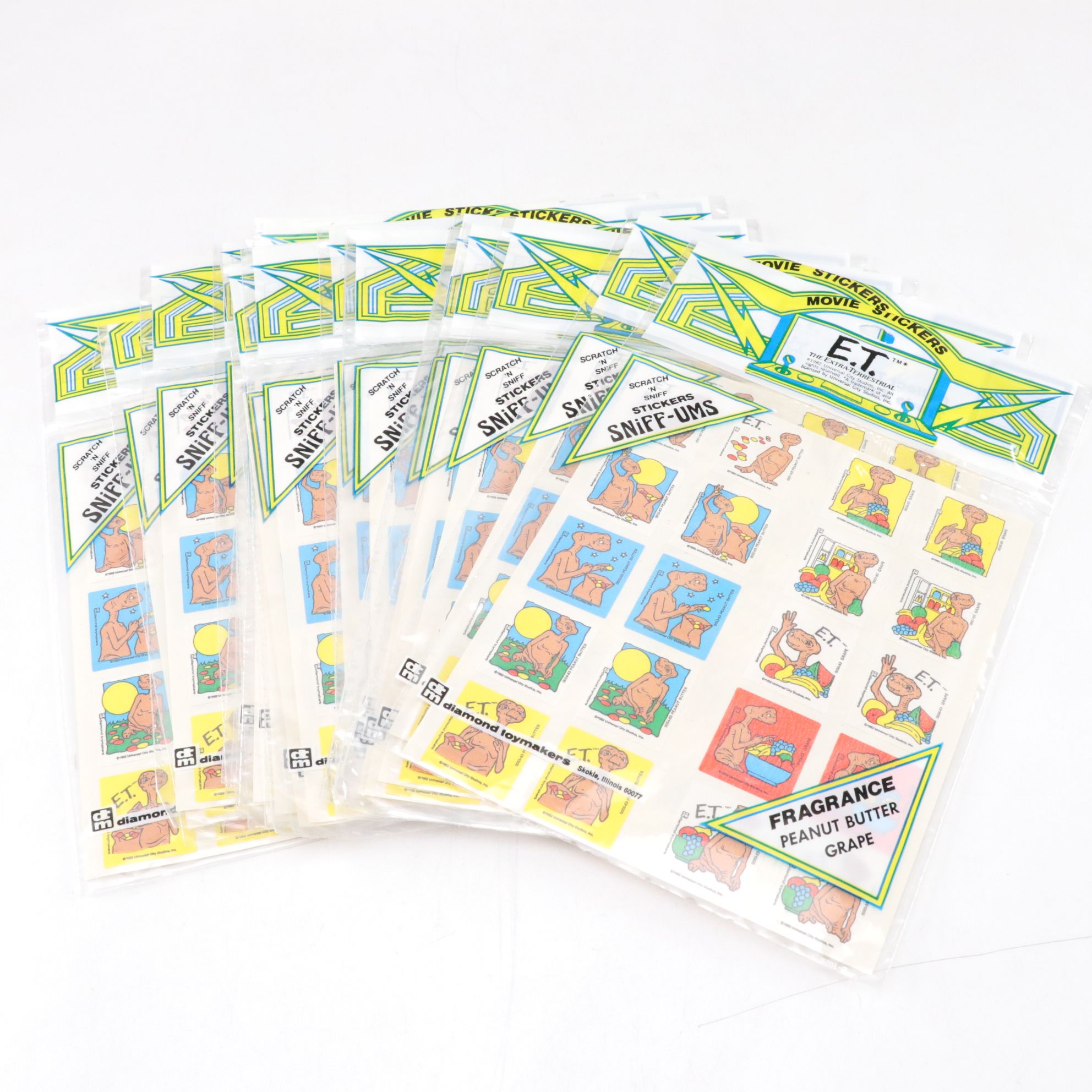 1980s "Scratch and Sniff" Scented Stickers with Collector's Guidebook and More
