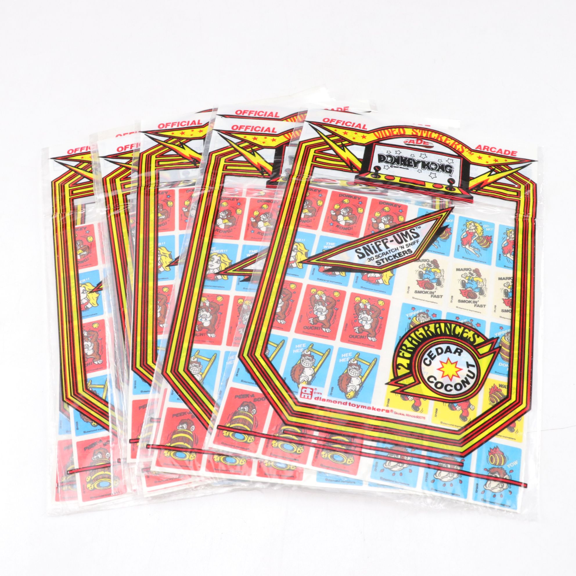 1980s "Scratch and Sniff" Scented Stickers with Collector's Guidebook and More