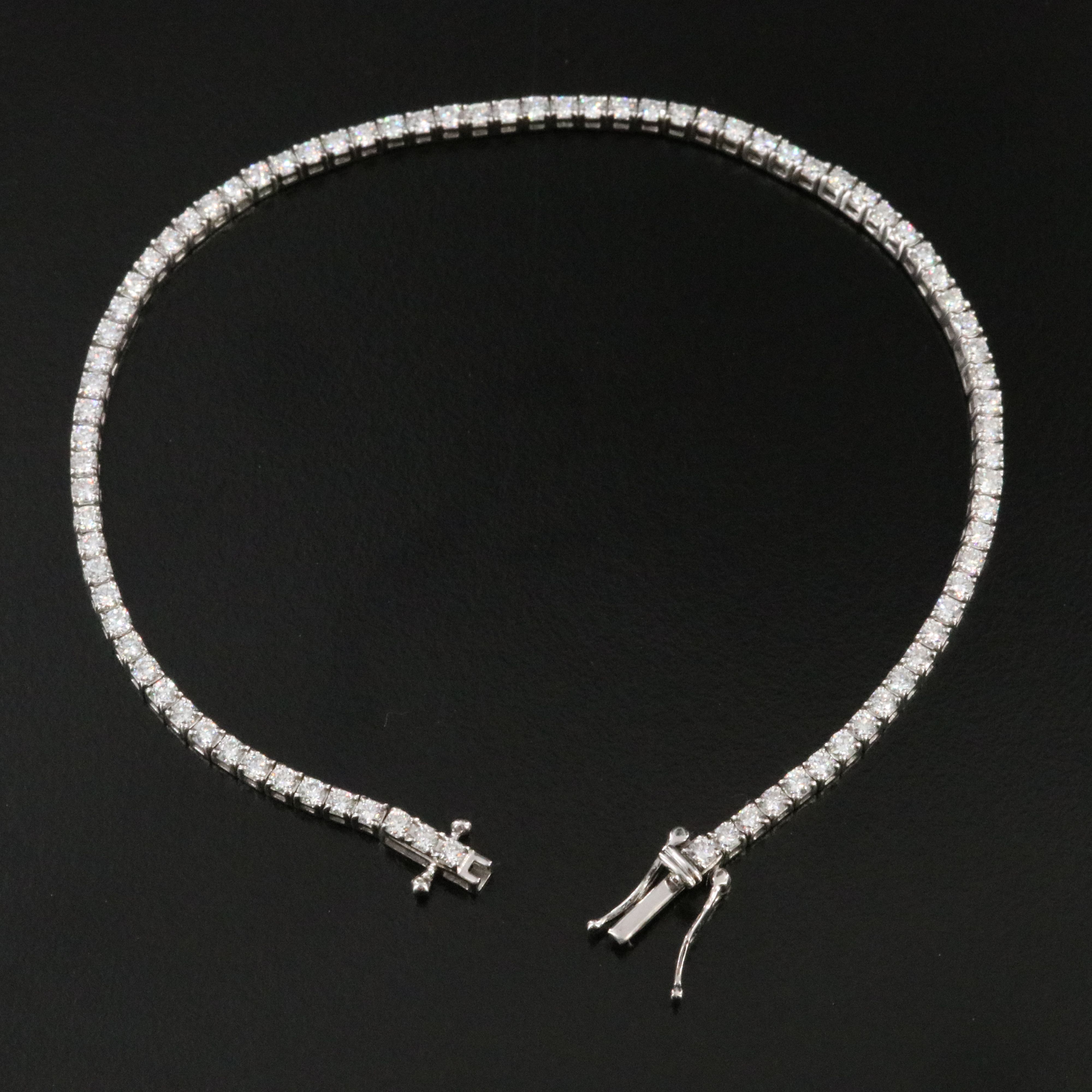 14K 2.90 CTW Lab Grown Diamond Line Bracelet