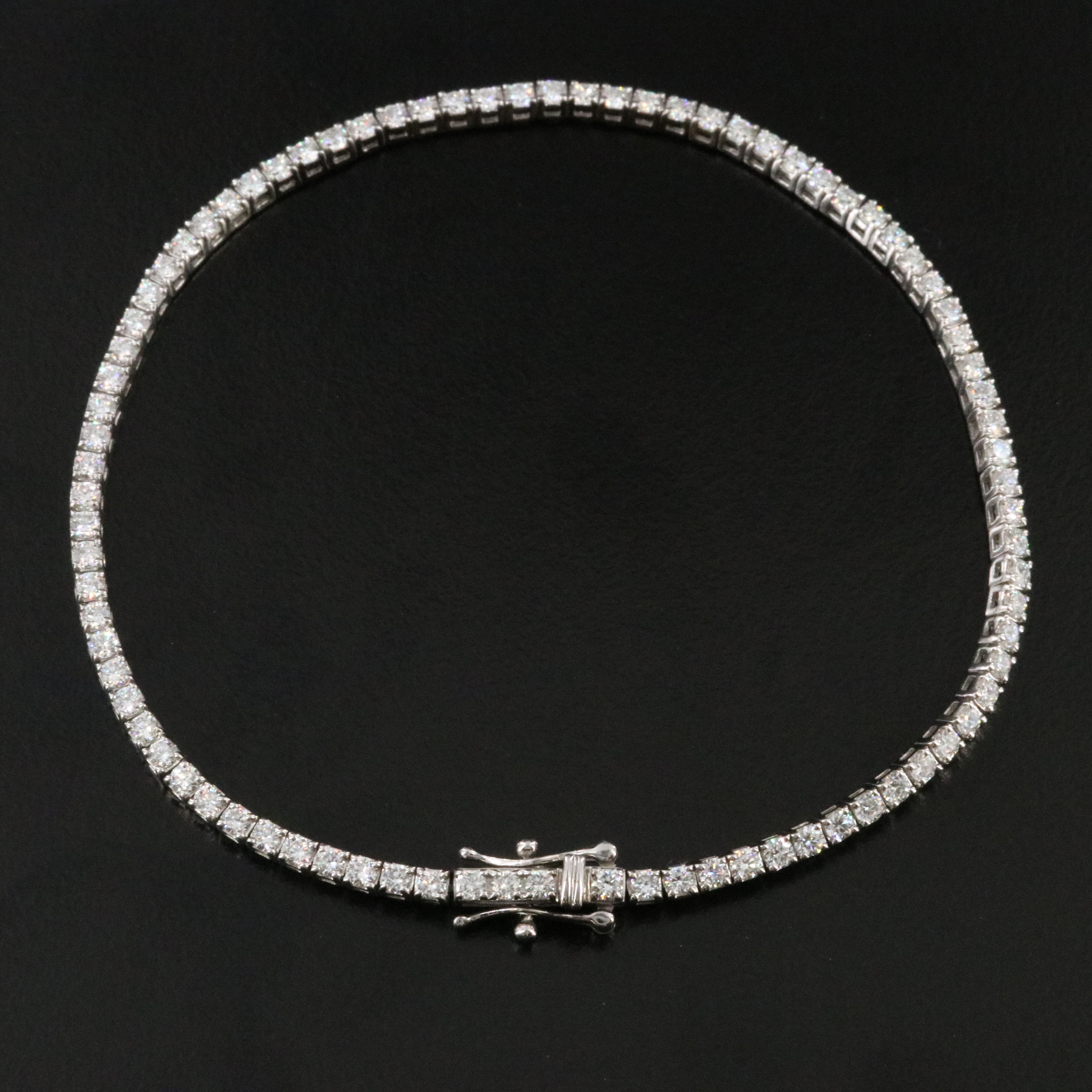 14K 2.90 CTW Lab Grown Diamond Line Bracelet