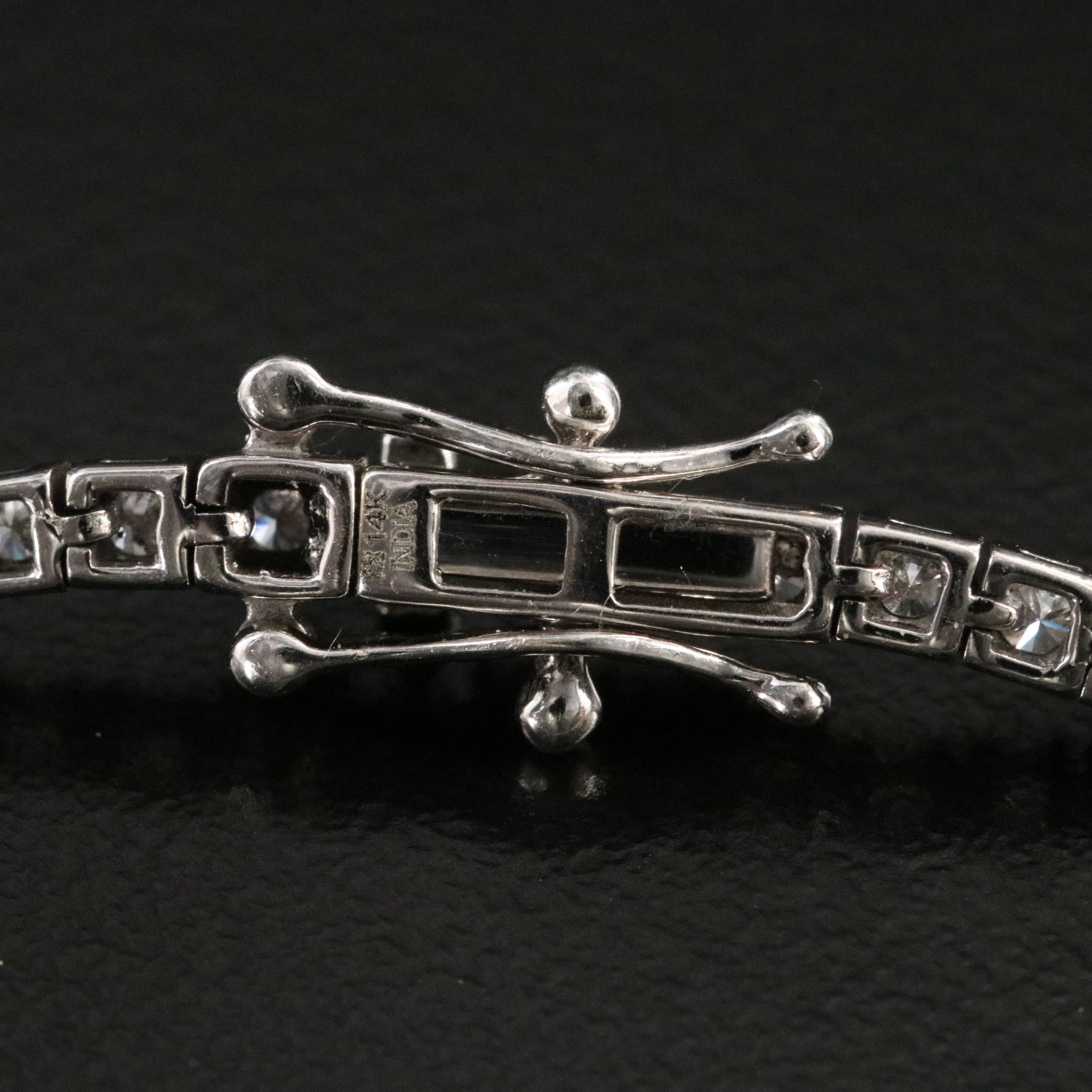 14K 2.90 CTW Lab Grown Diamond Line Bracelet