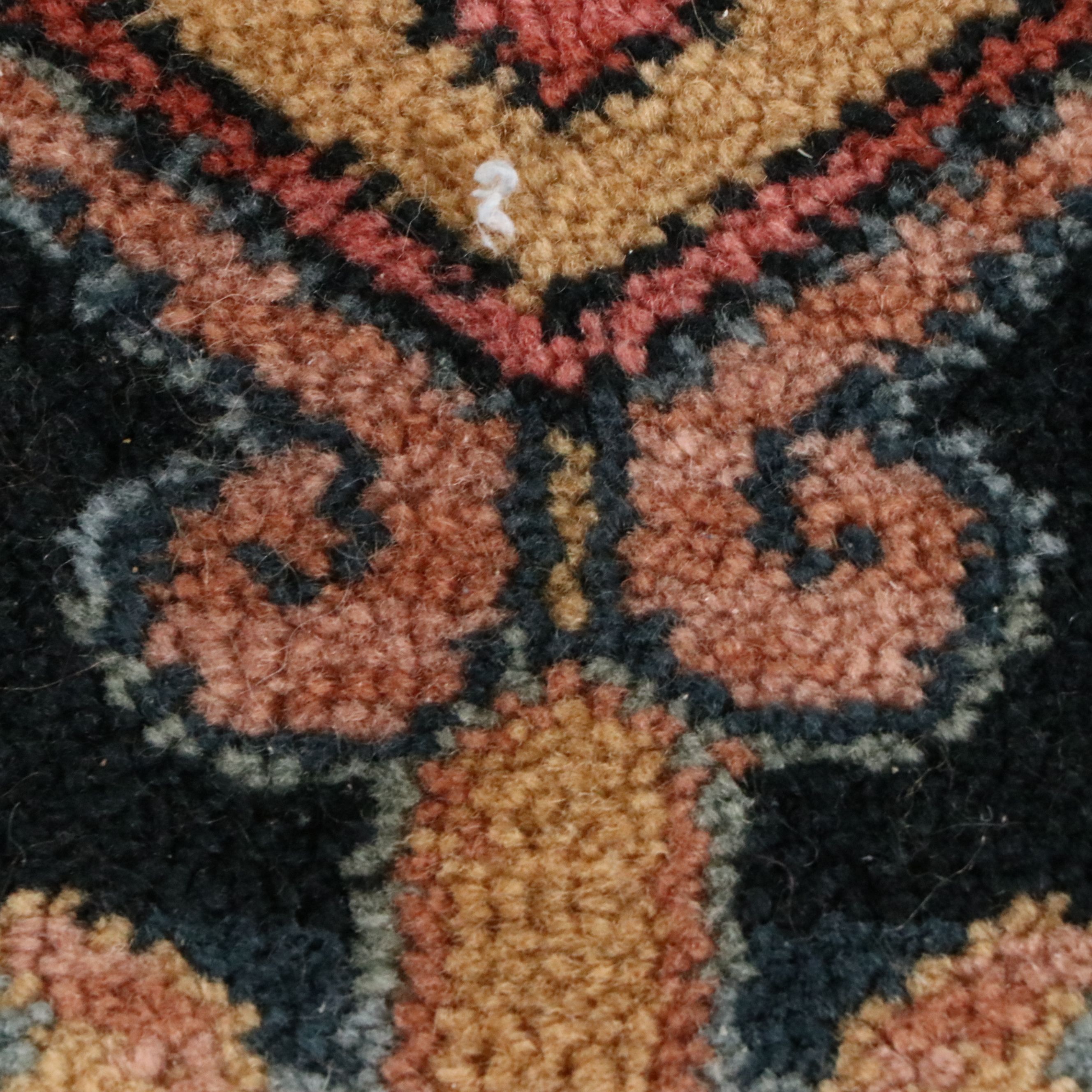 8'8 x 12'9 Power Loomed Karastan Navy Heriz Room-Sized Rug