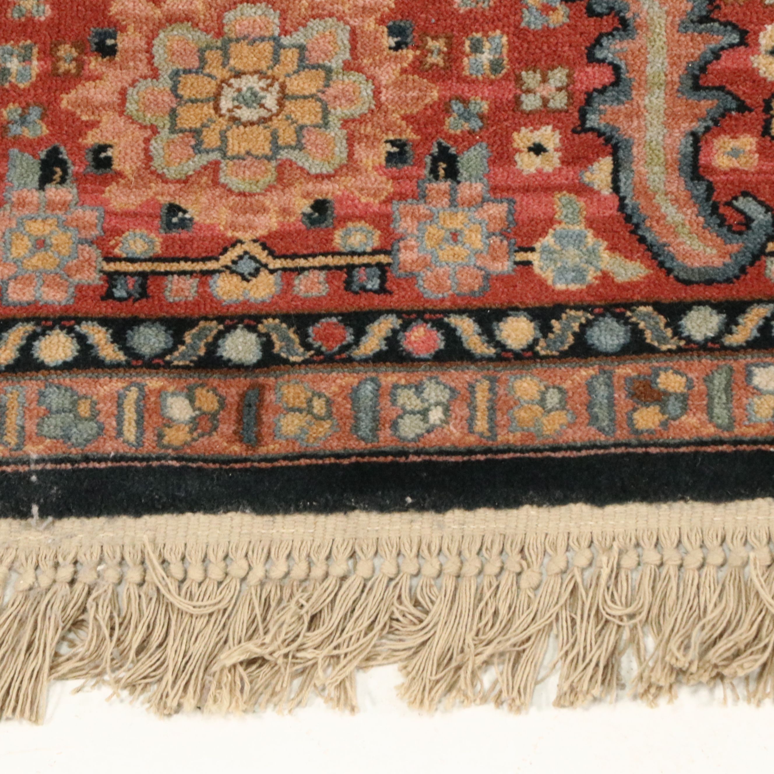 8'8 x 12'9 Power Loomed Karastan Navy Heriz Room-Sized Rug