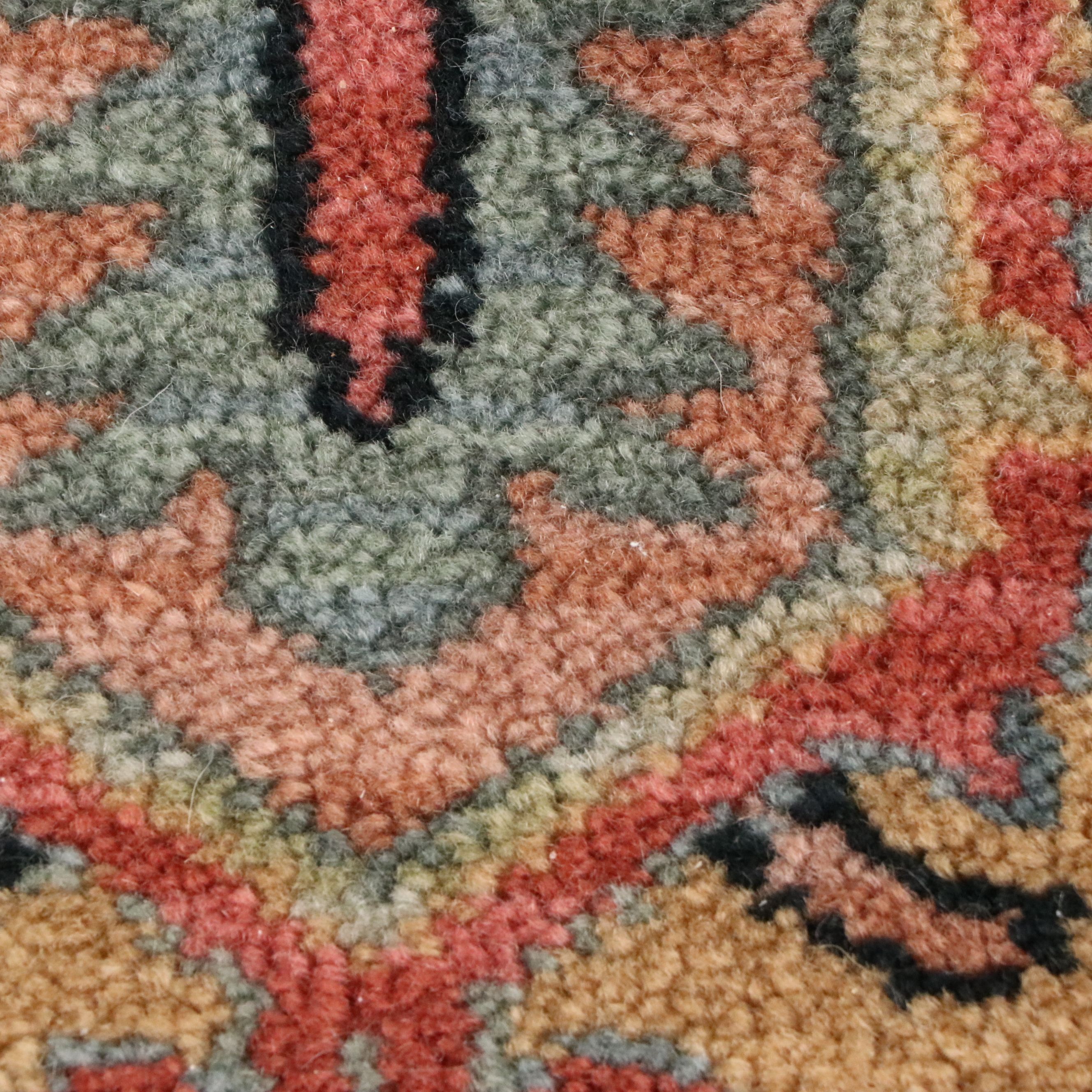 8'8 x 12'9 Power Loomed Karastan Navy Heriz Room-Sized Rug