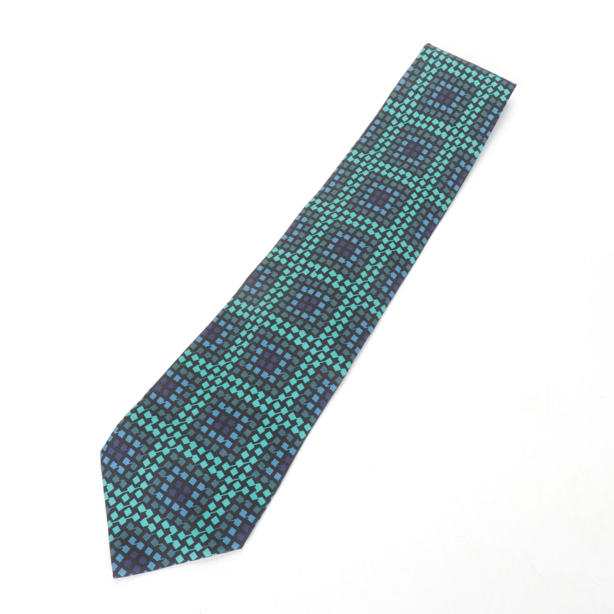 Gucci, Versace and Emilio Pucci Patterned Silk Neck Ties
