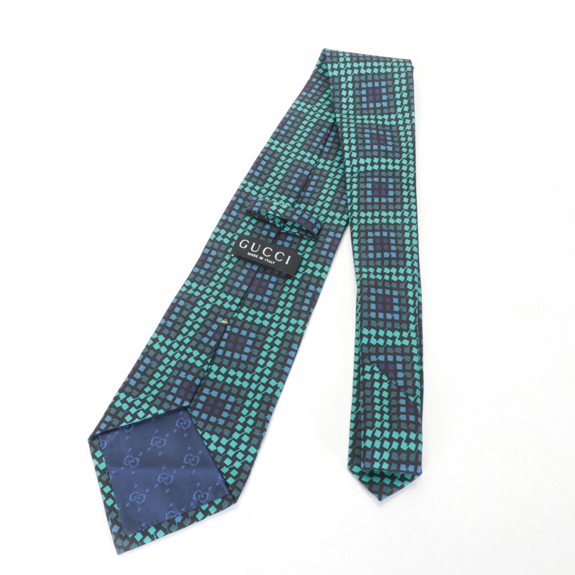 Gucci, Versace and Emilio Pucci Patterned Silk Neck Ties