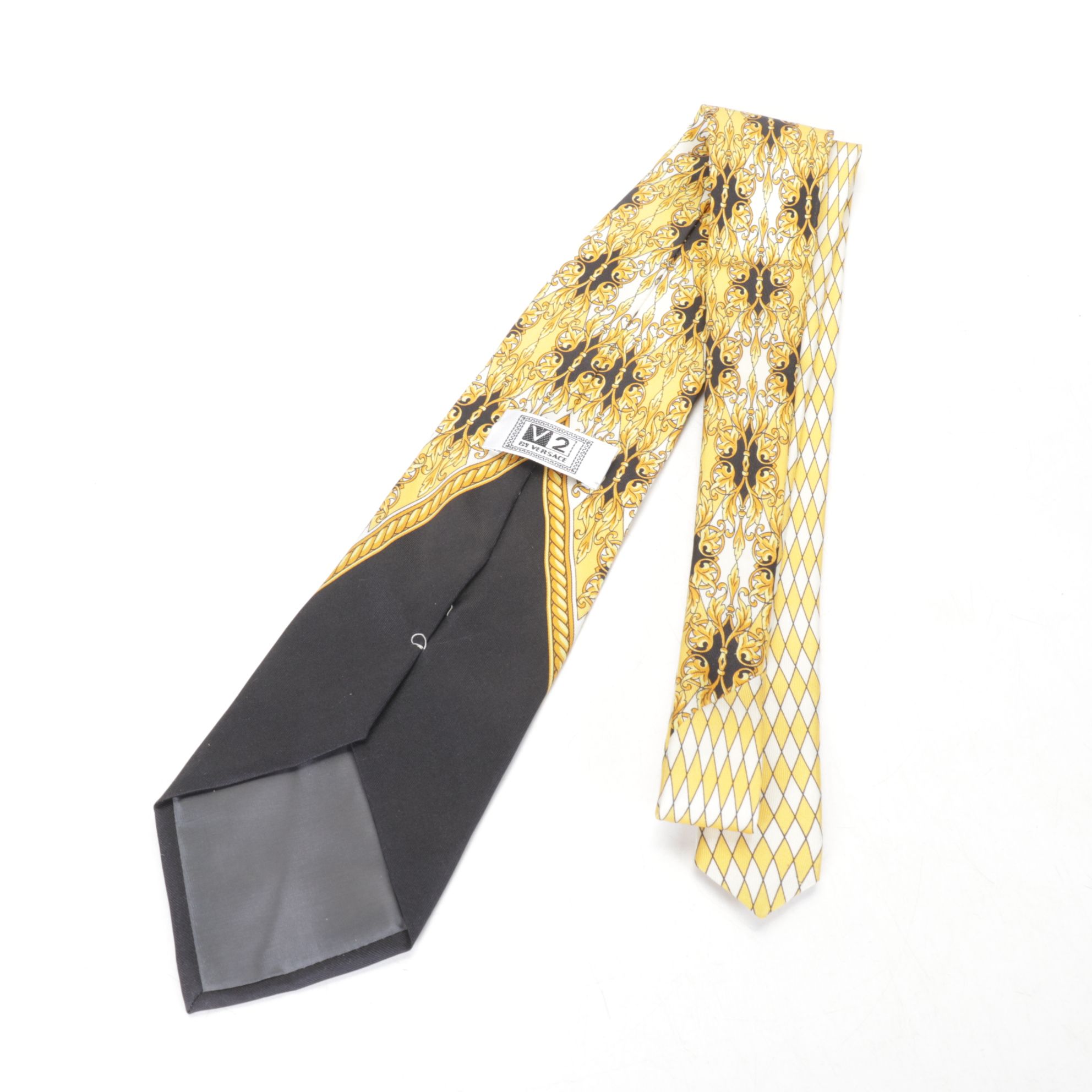 Gucci, Versace and Emilio Pucci Patterned Silk Neck Ties
