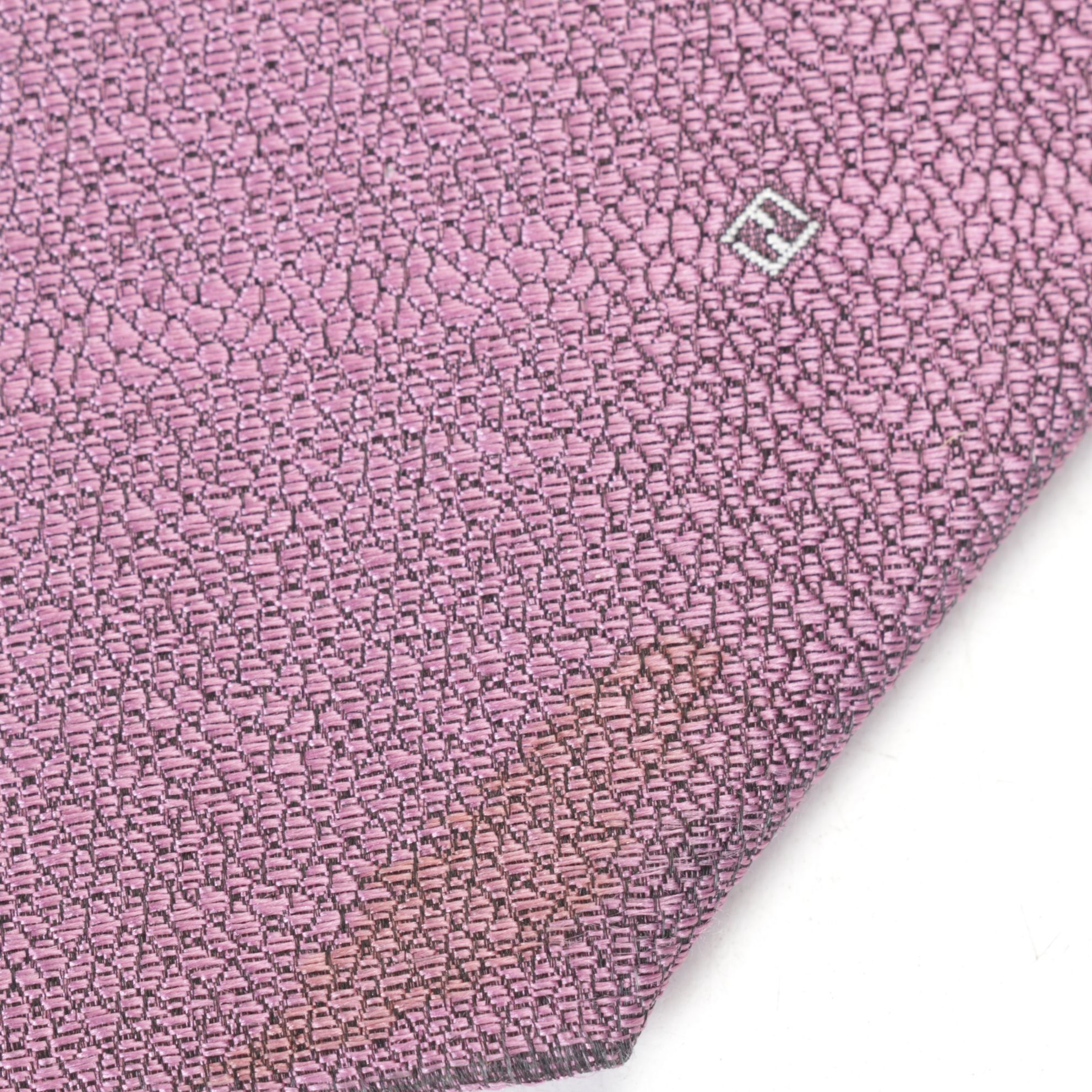 Gucci, Versace and Emilio Pucci Patterned Silk Neck Ties