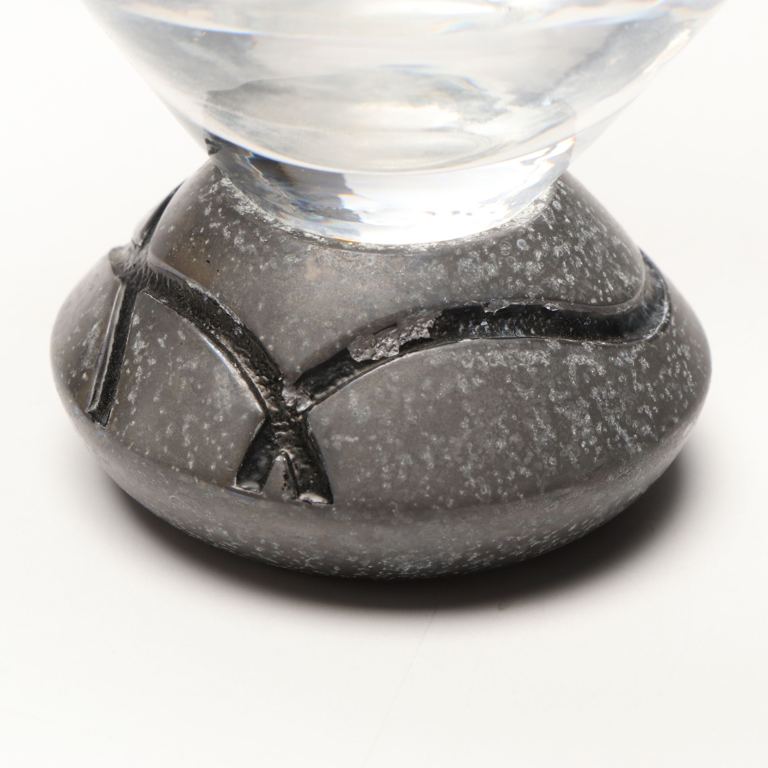 Lenox "Vibe" Glass and Chrome Finish Martini Set, 2004-2014