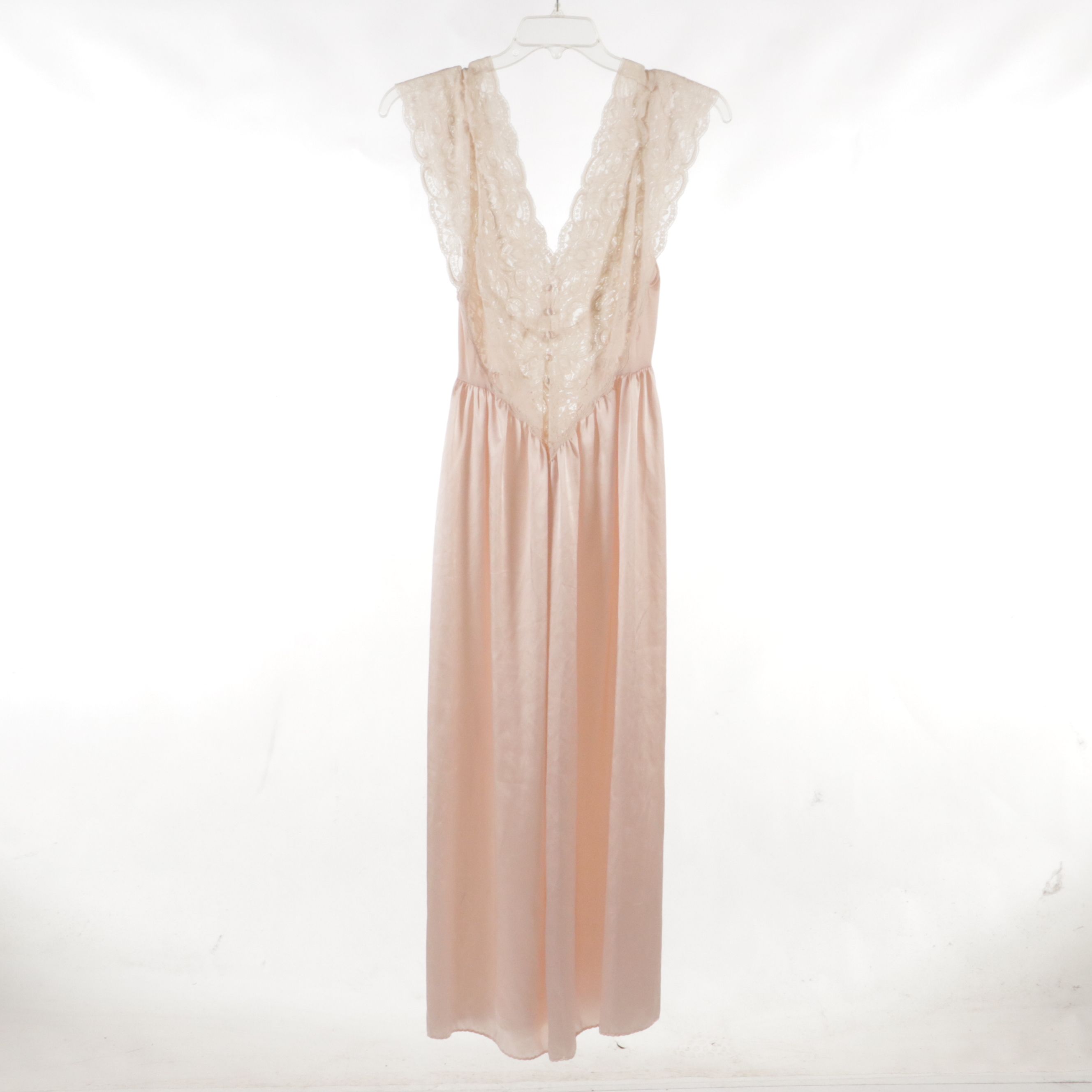 Christian Dior Slip and Sleeveless Nightgowns Trimmed in Lace