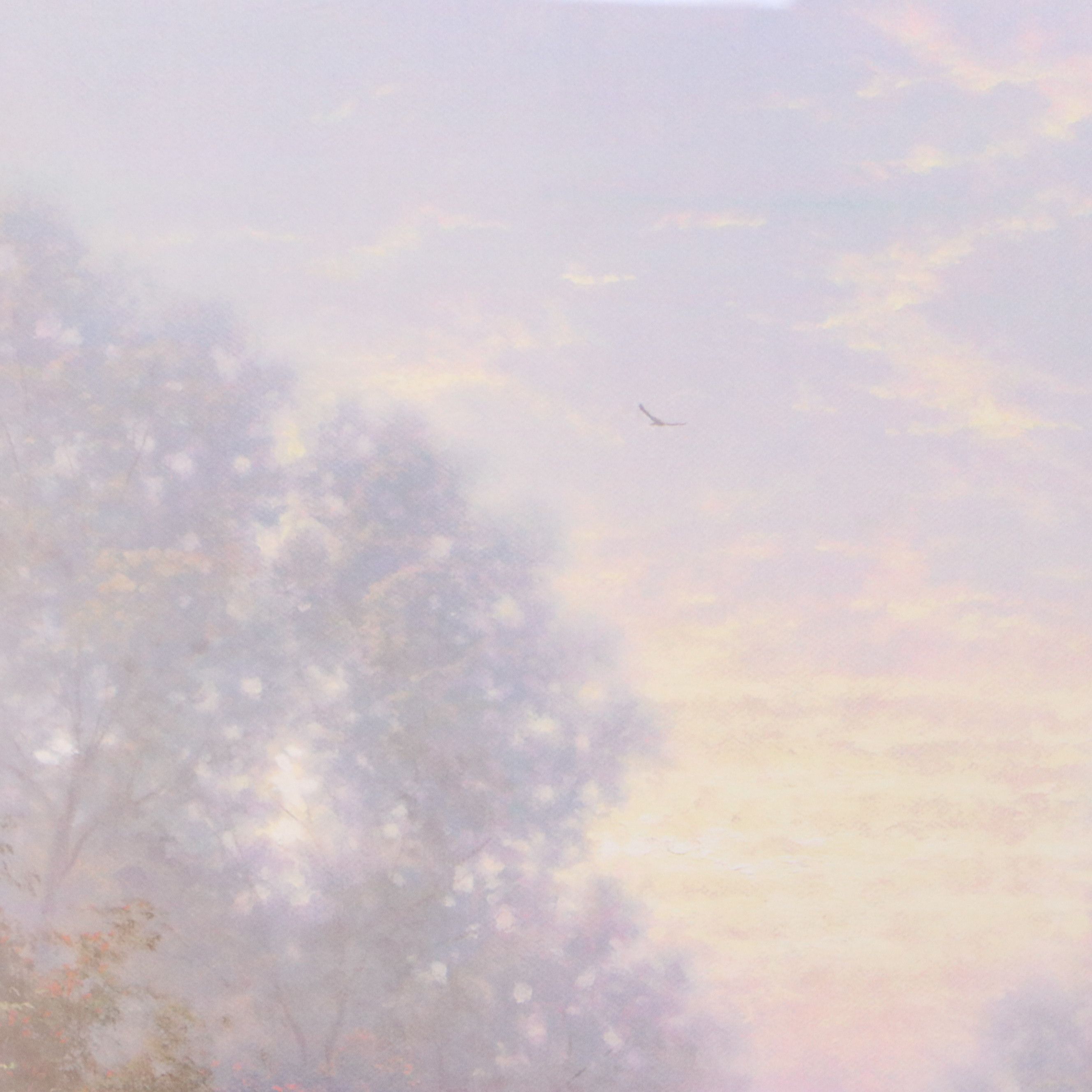 Thomas Kinkade Offset Lithograph "Beyond Spring Gate"