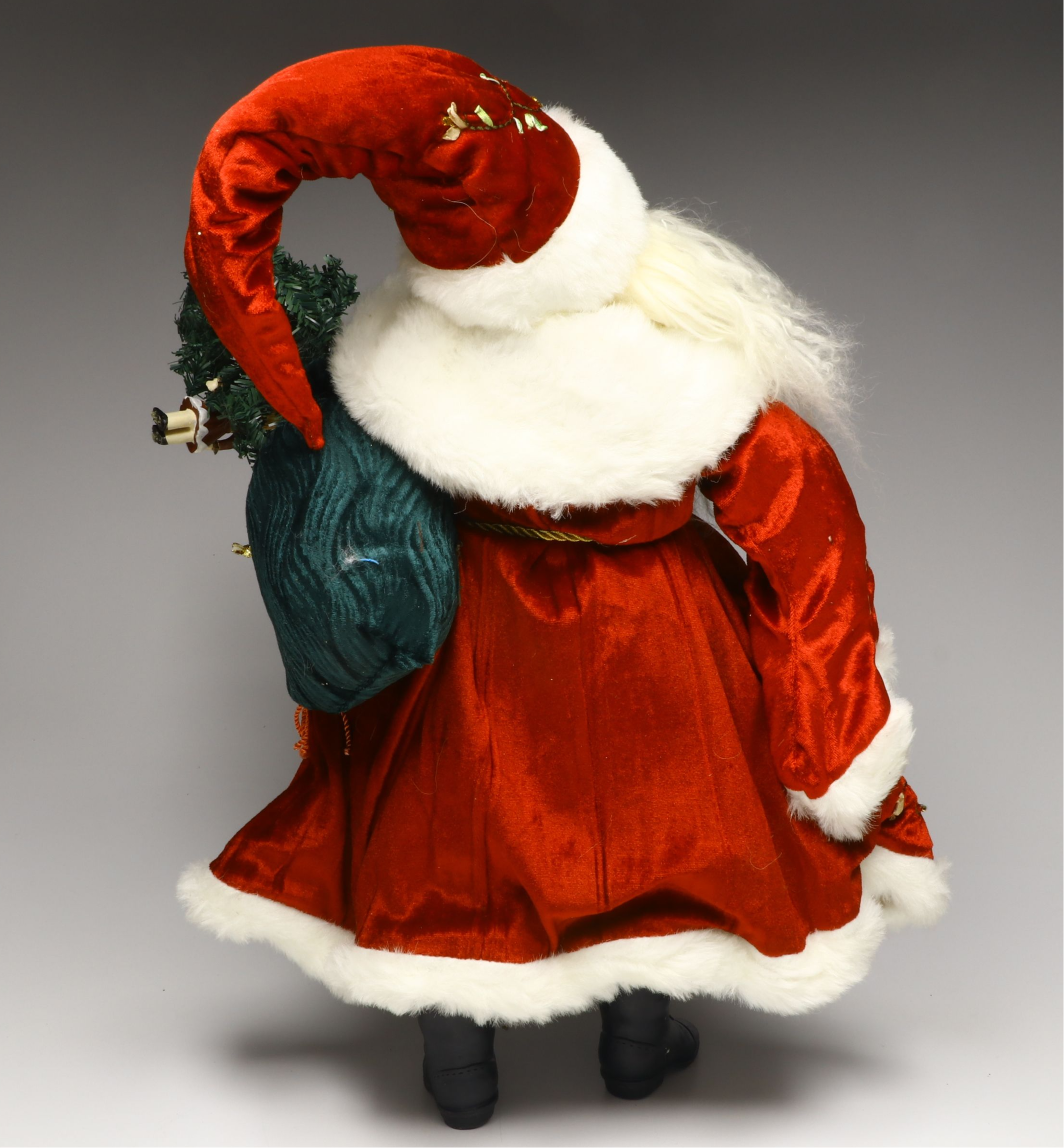 Lighted Tree Topper and More Santa Claus Christmas Figurines