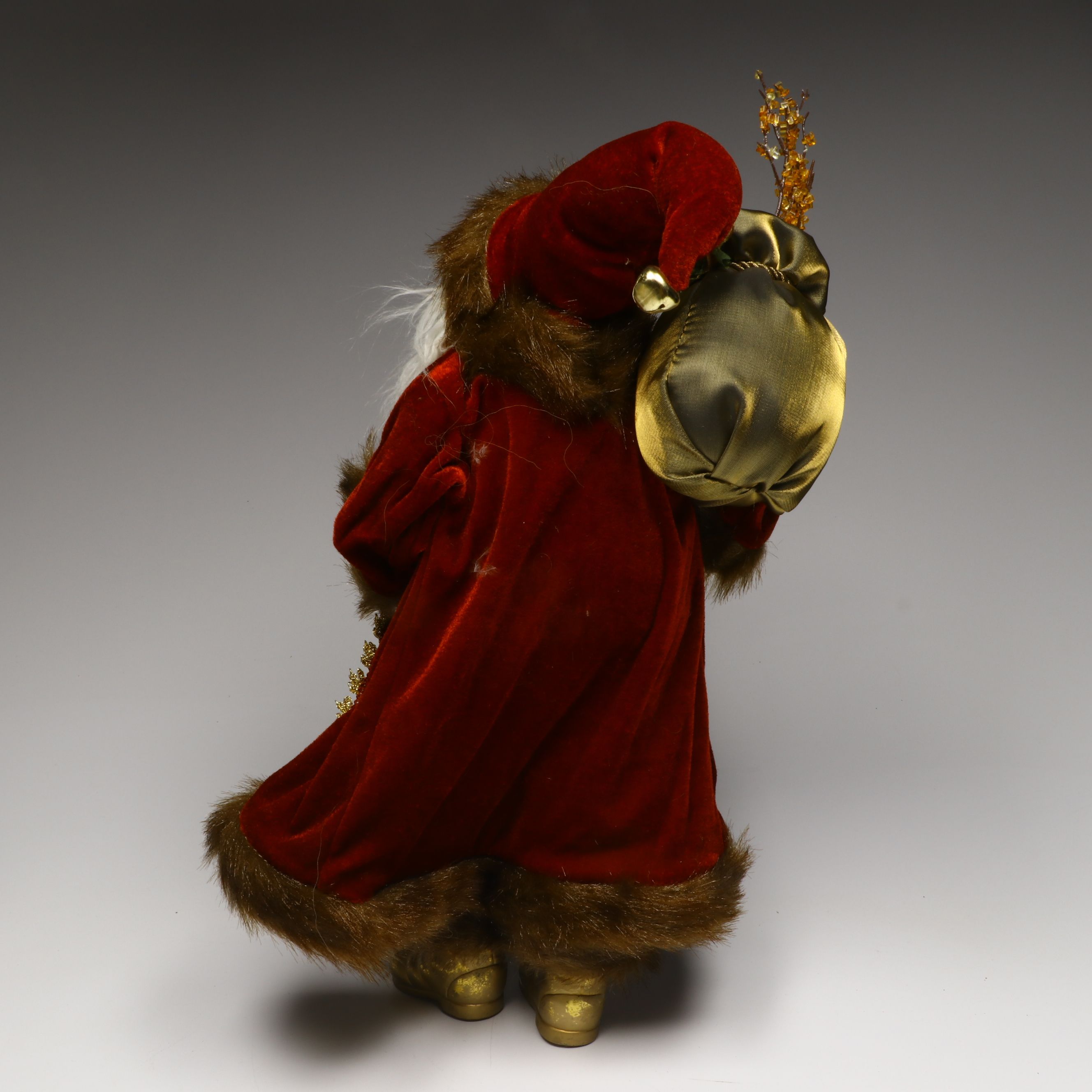 Lighted Tree Topper and More Santa Claus Christmas Figurines