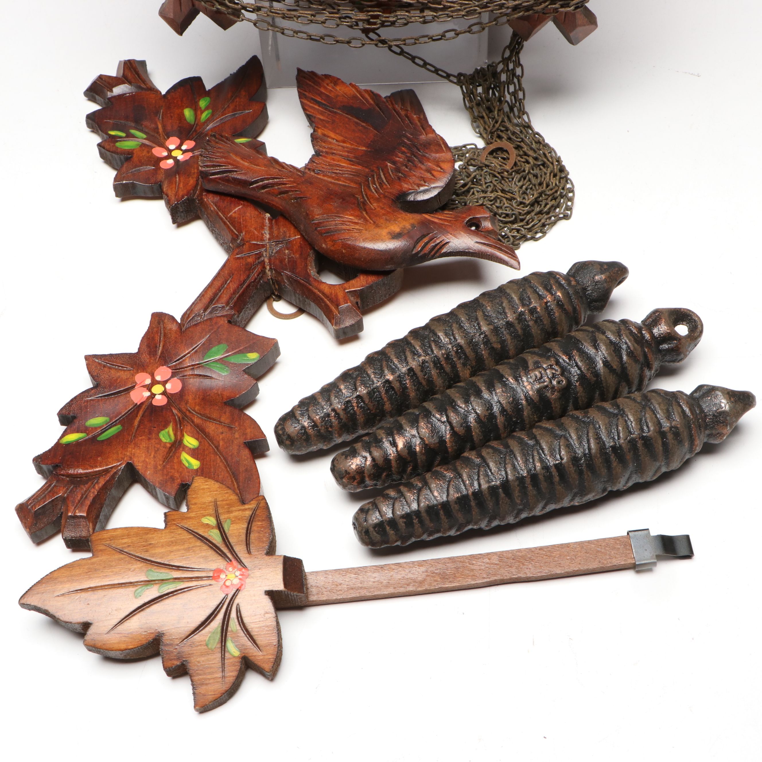 Schneider German Black Forest Hand-Painted Cuckoo Clock