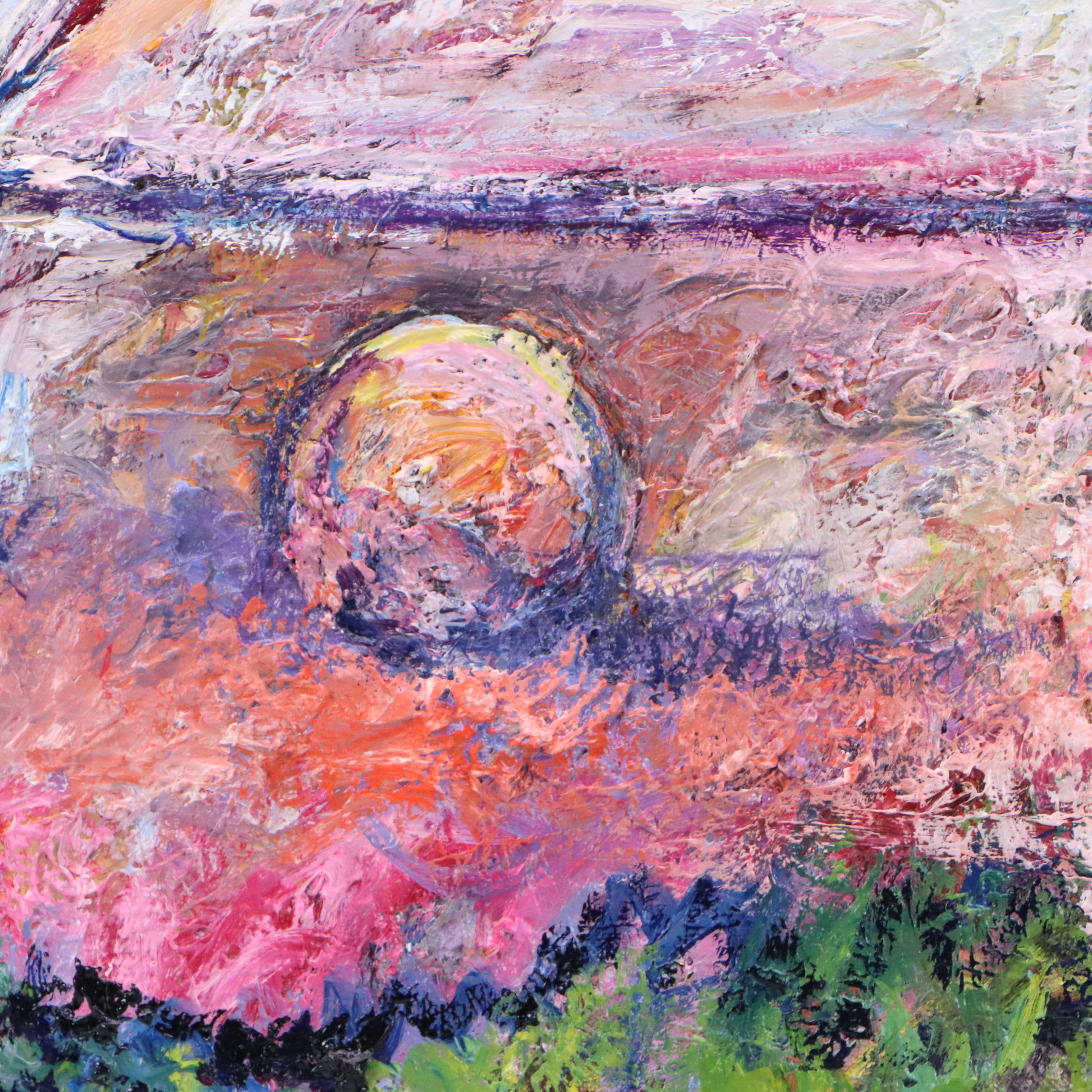 Steve Nassano Cityscape Oil Painting "Tower of Ft. Thomas," 2019