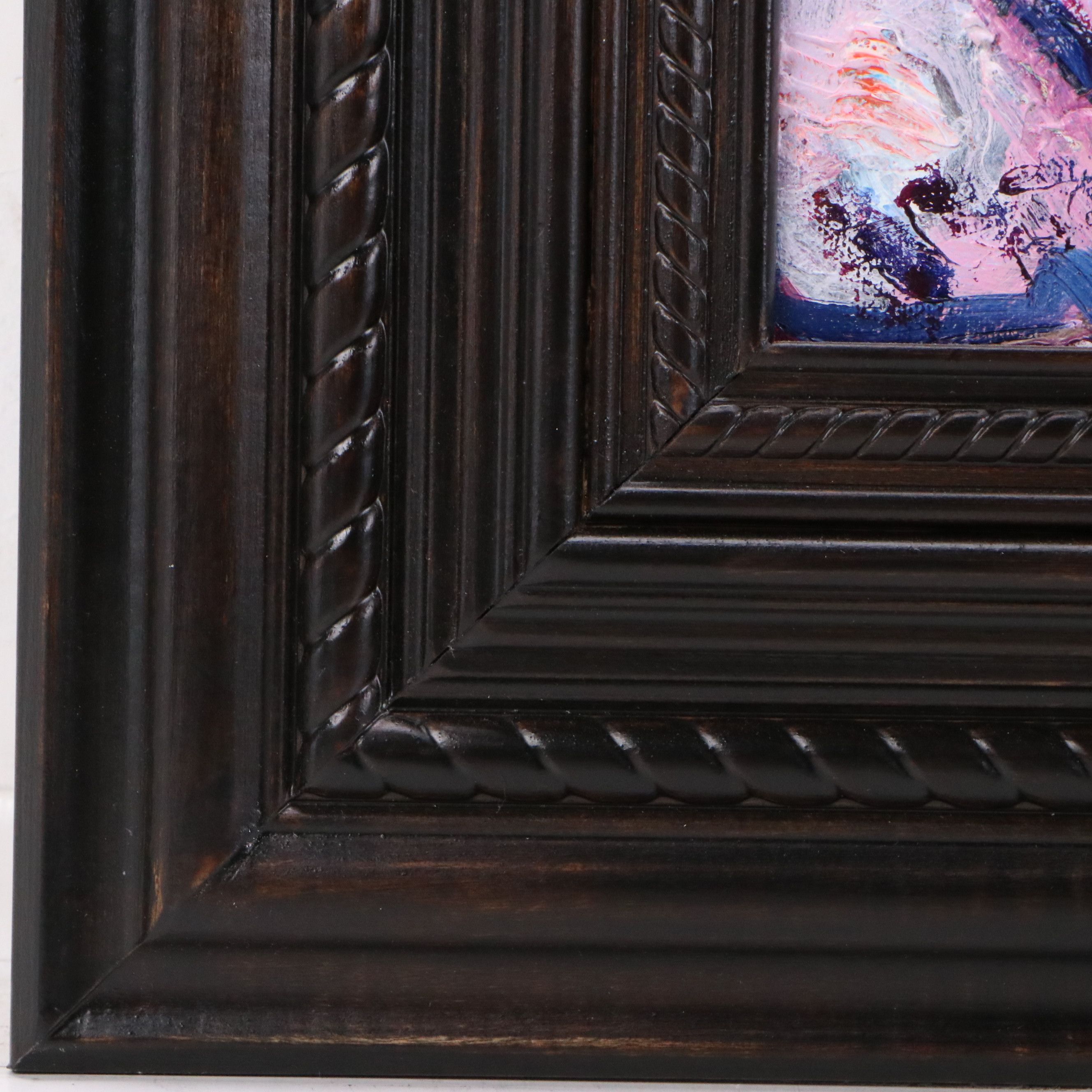 Steve Nassano Cityscape Oil Painting "Tower of Ft. Thomas," 2019