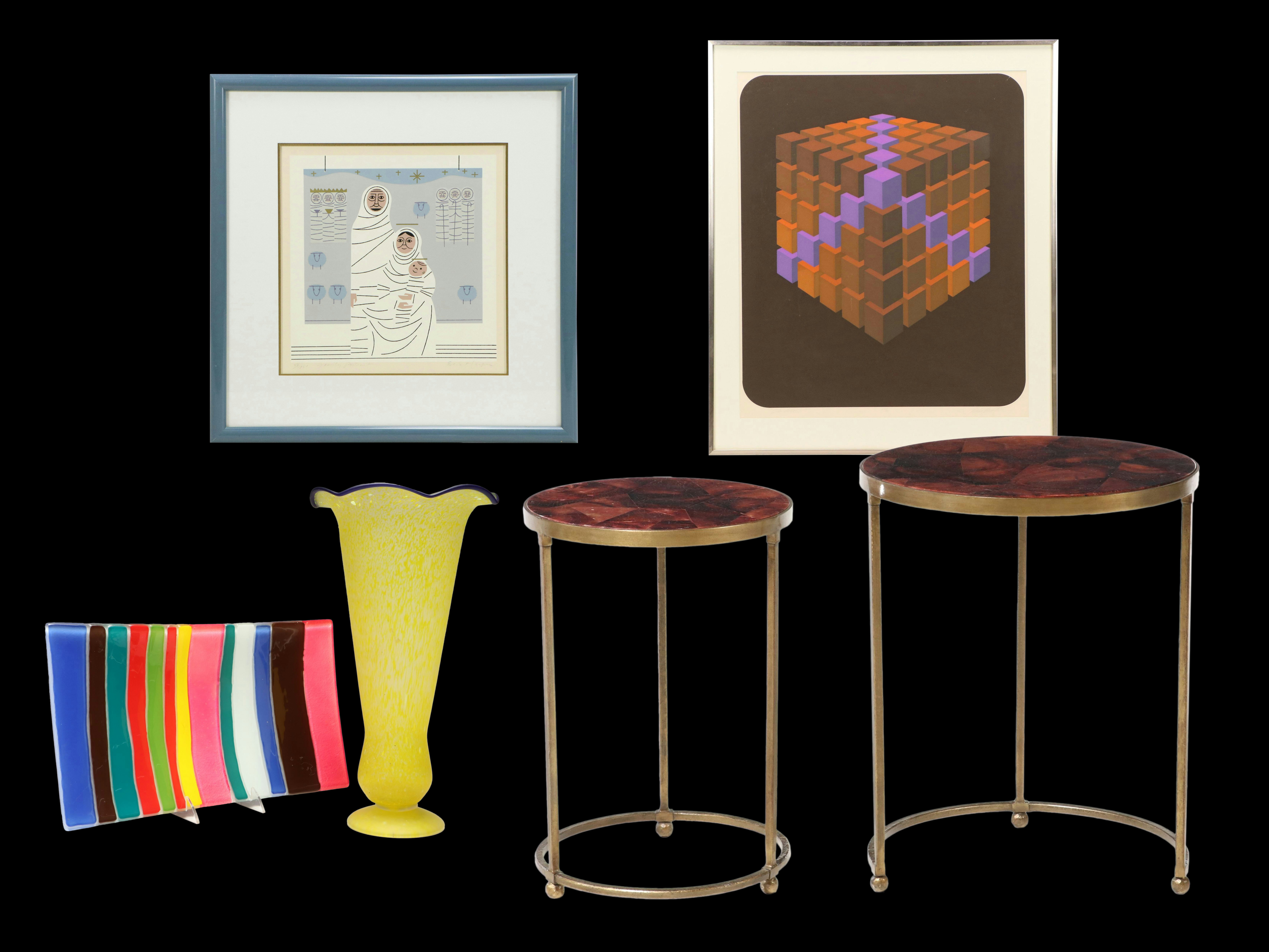 Curated Vision: Modern Art & Living